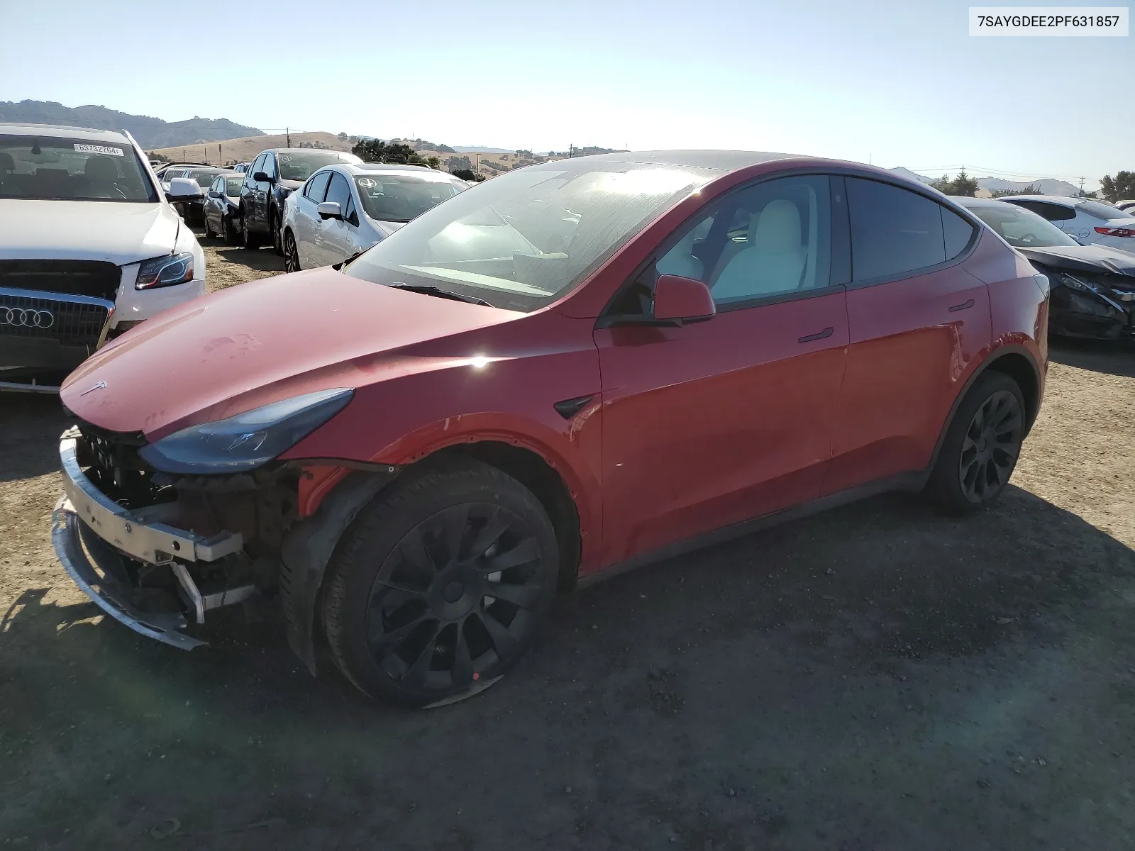 7SAYGDEE2PF631857 2023 Tesla Model Y