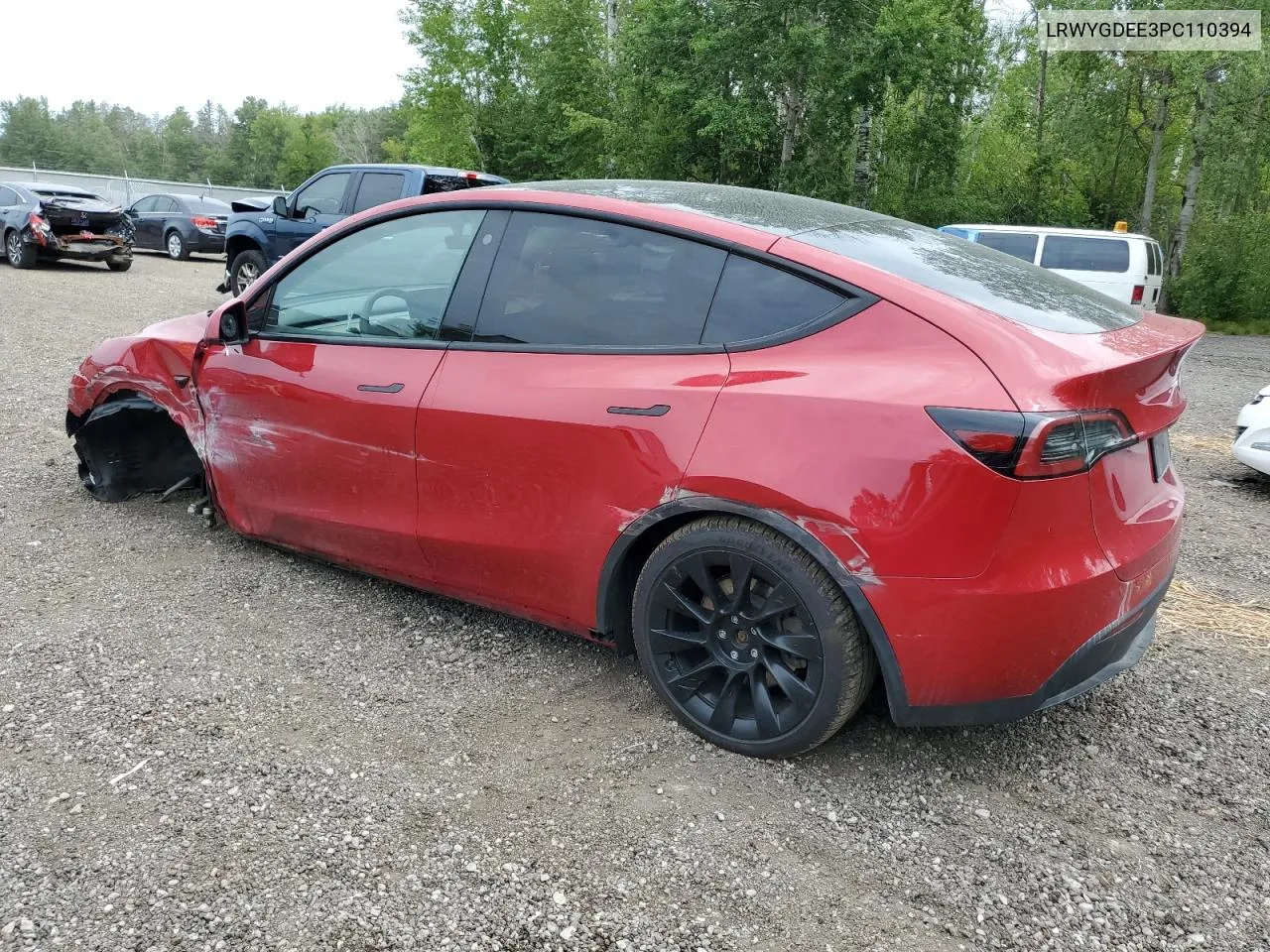 2023 Tesla Model Y VIN: LRWYGDEE3PC110394 Lot: 64150554