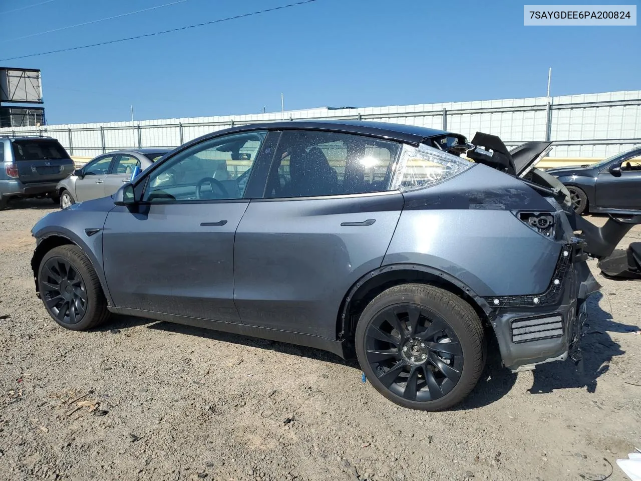 2023 Tesla Model Y VIN: 7SAYGDEE6PA200824 Lot: 65838474