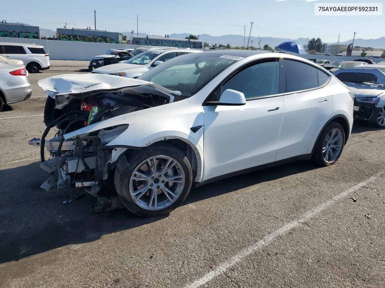 7SAYGAEE0PF592331 2023 Tesla Model Y