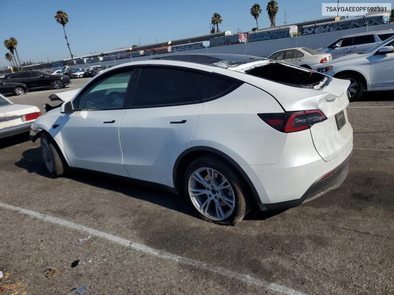 7SAYGAEE0PF592331 2023 Tesla Model Y