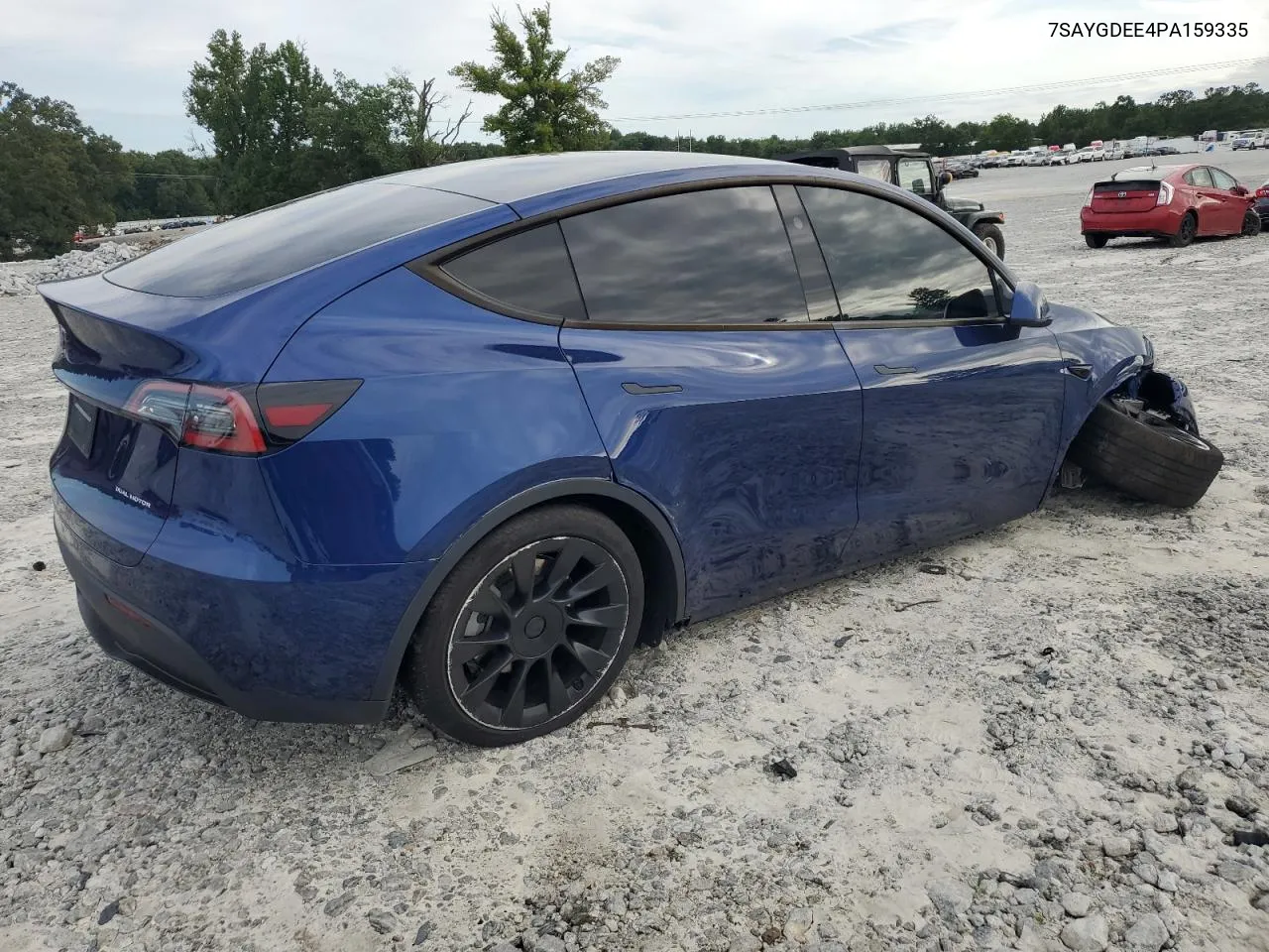 2023 Tesla Model Y VIN: 7SAYGDEE4PA159335 Lot: 66098184