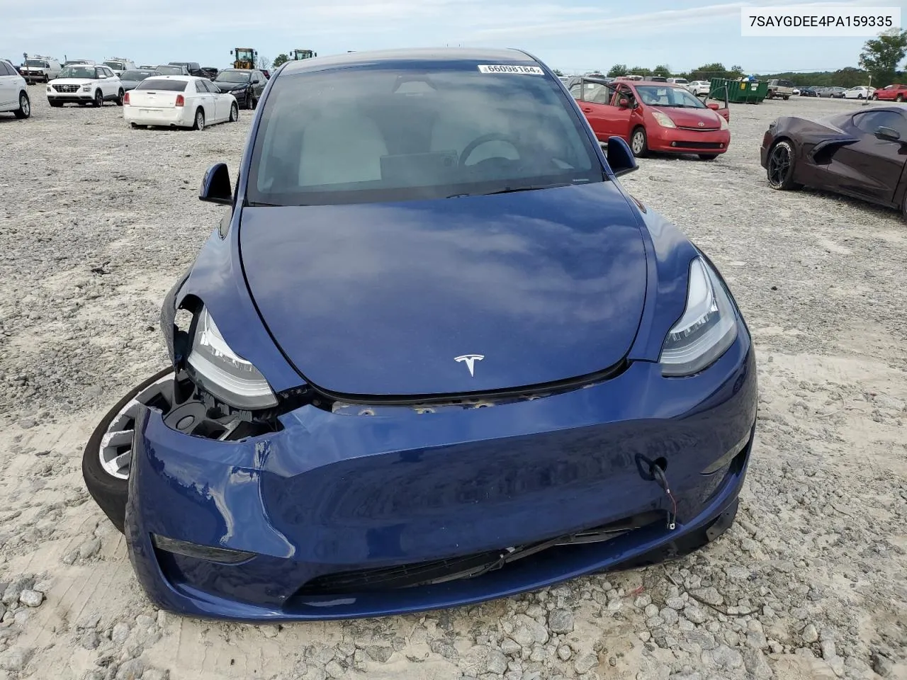 2023 Tesla Model Y VIN: 7SAYGDEE4PA159335 Lot: 66098184