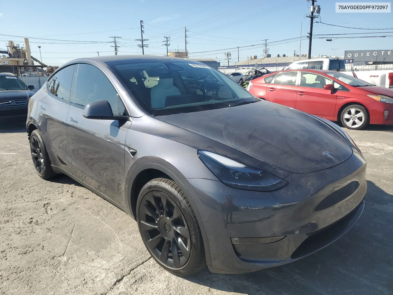 2023 Tesla Model Y VIN: 7SAYGDED0PF972097 Lot: 66129644