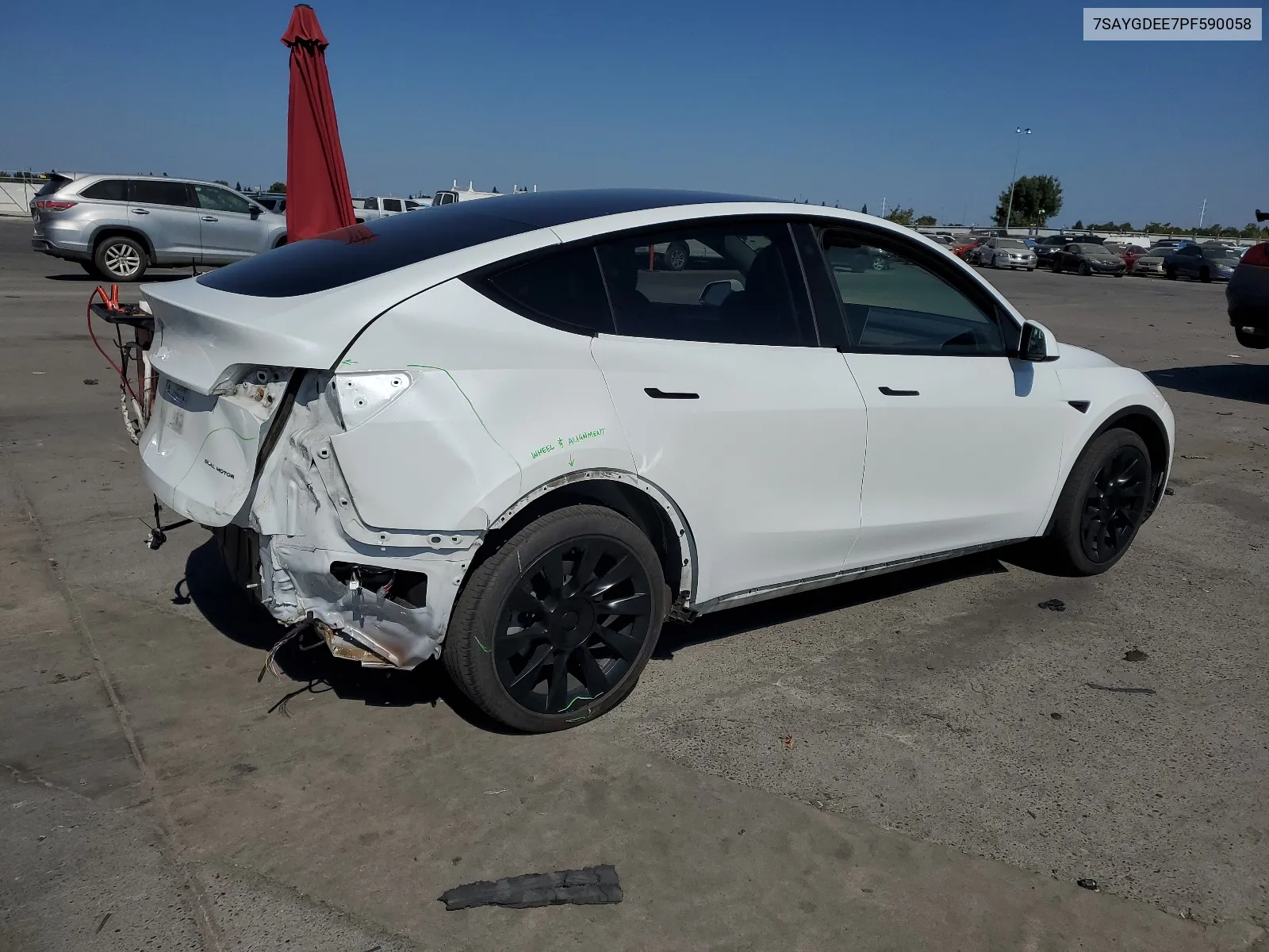 7SAYGDEE7PF590058 2023 Tesla Model Y