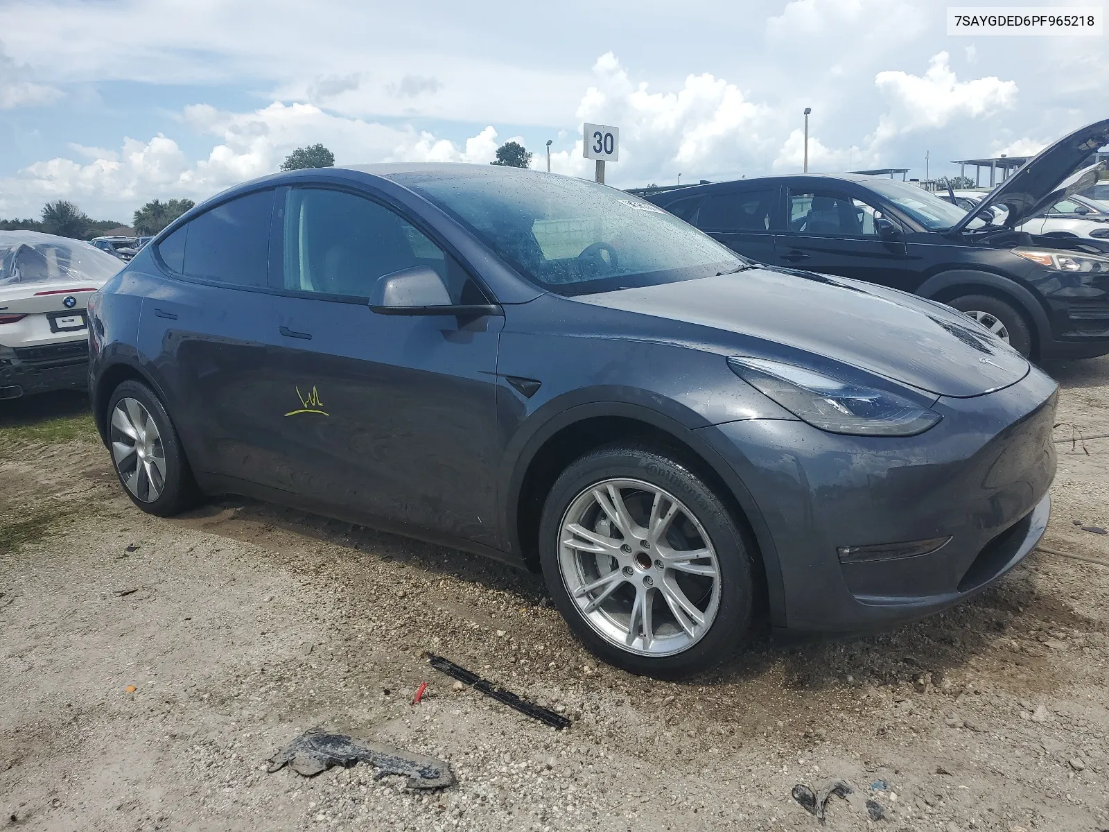 2023 Tesla Model Y VIN: 7SAYGDED6PF965218 Lot: 66594304