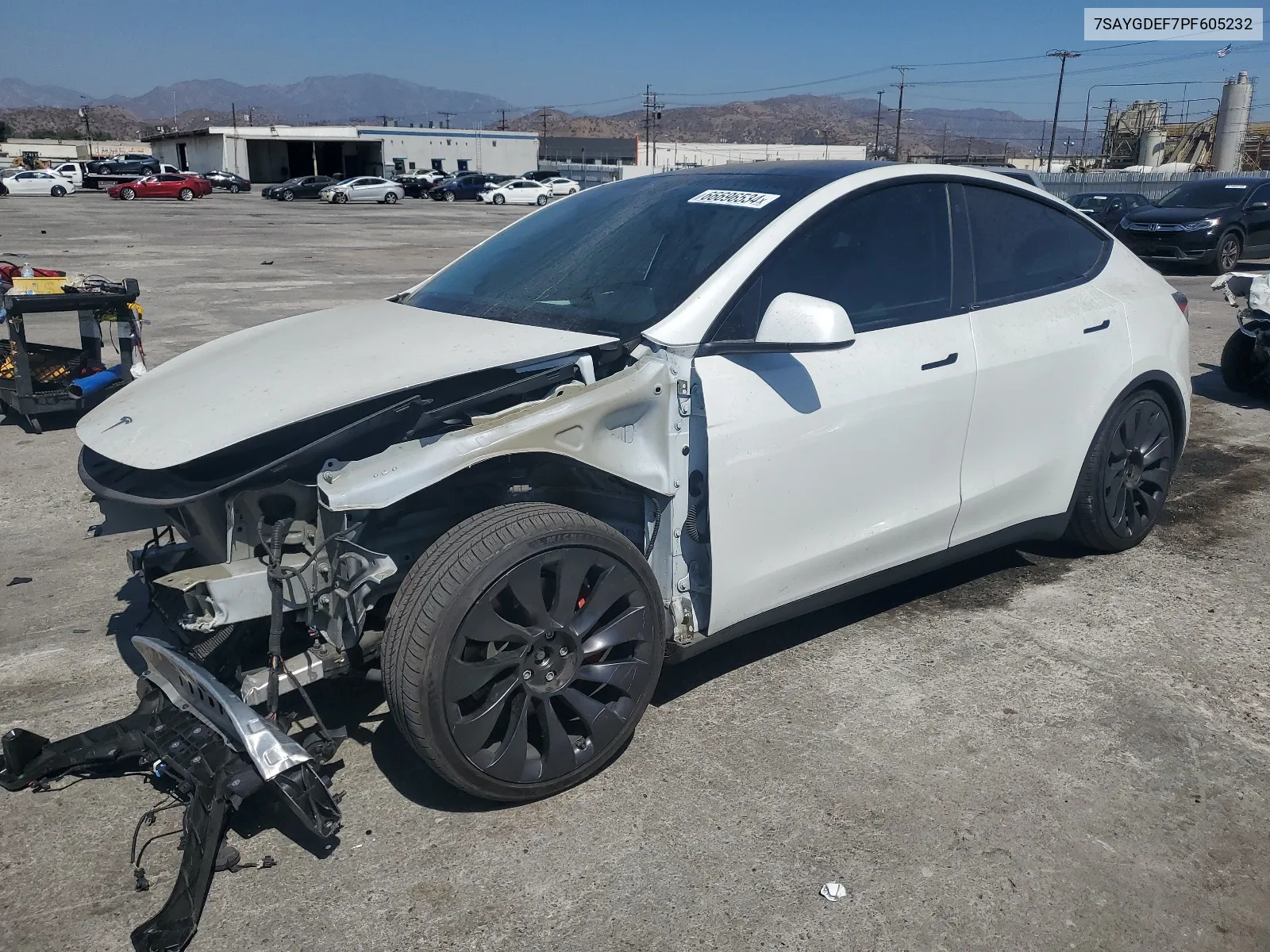 7SAYGDEF7PF605232 2023 Tesla Model Y