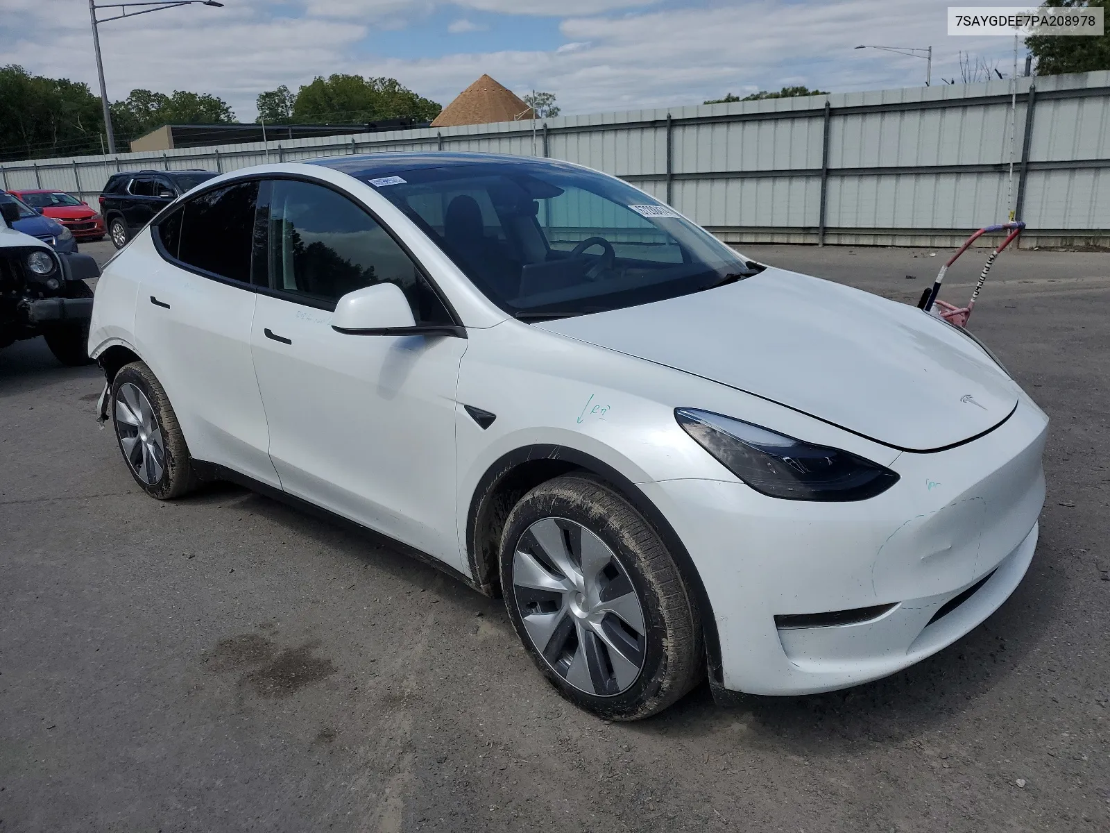 2023 Tesla Model Y VIN: 7SAYGDEE7PA208978 Lot: 67288474