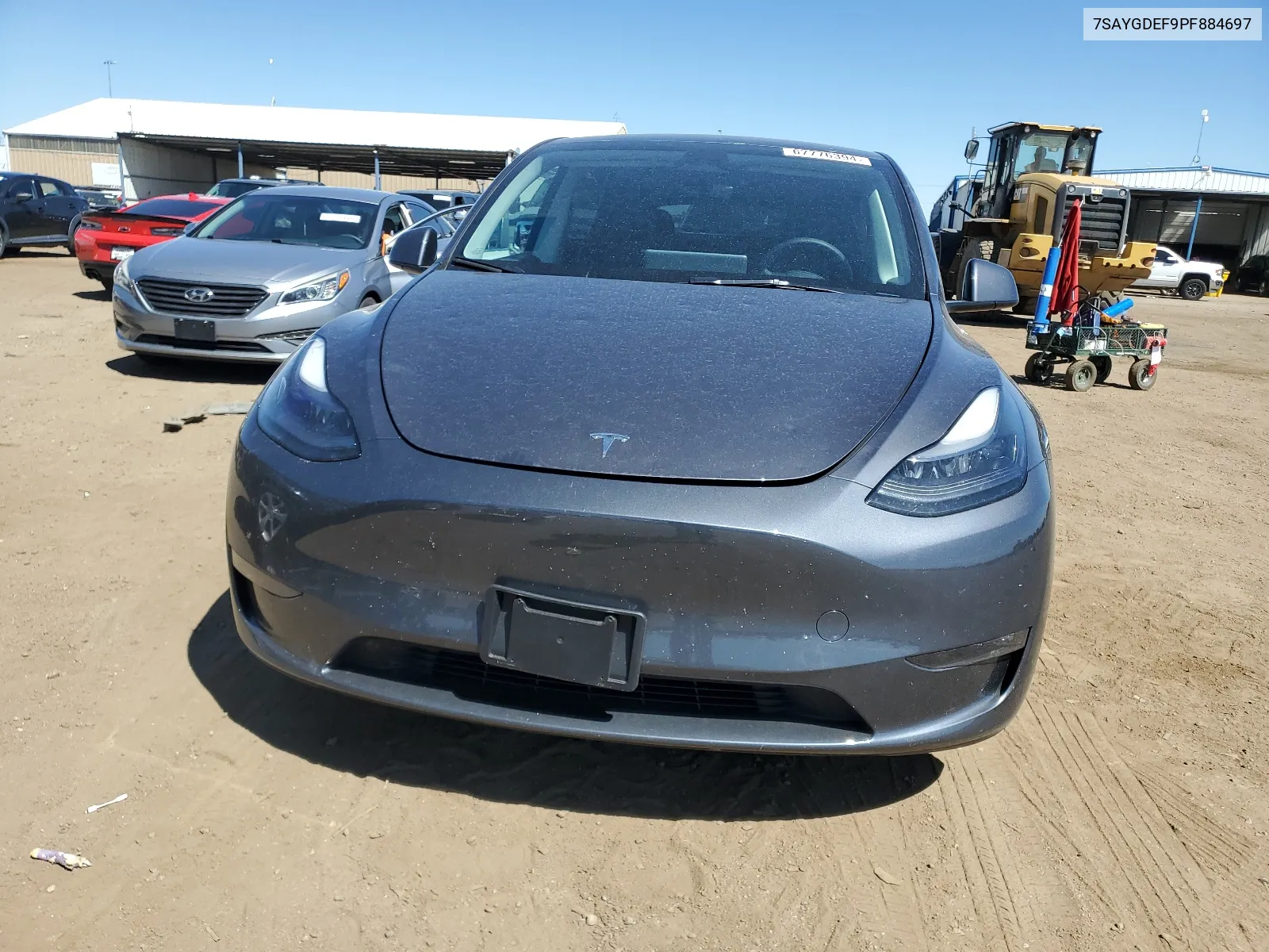 2023 Tesla Model Y VIN: 7SAYGDEF9PF884697 Lot: 67776394