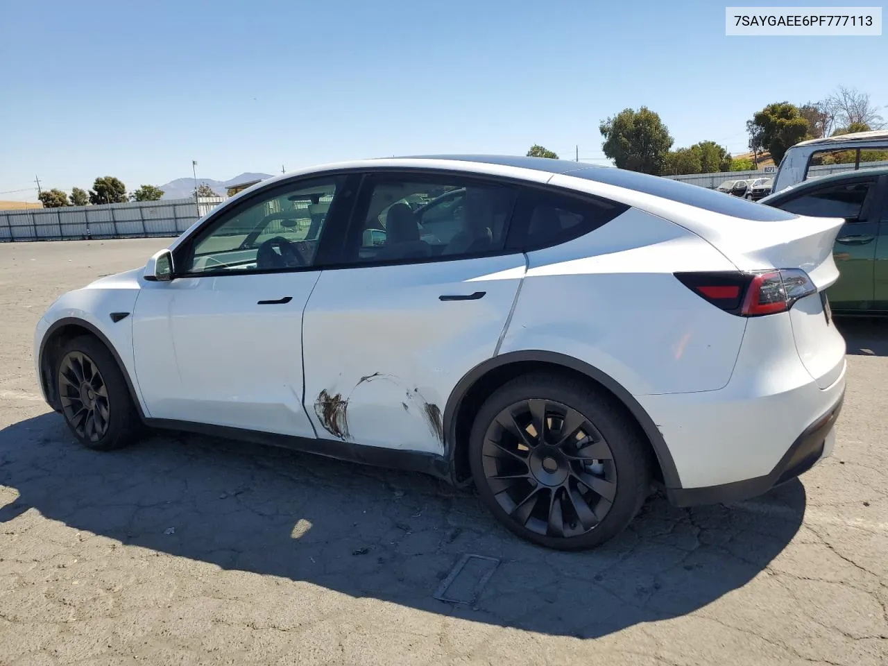 2023 Tesla Model Y VIN: 7SAYGAEE6PF777113 Lot: 68123424