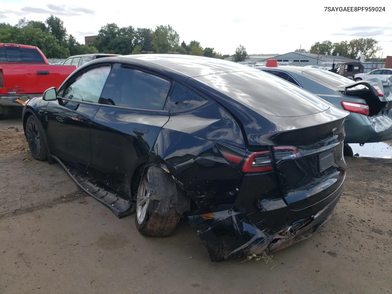 2023 Tesla Model Y VIN: 7SAYGAEE8PF959024 Lot: 68232424