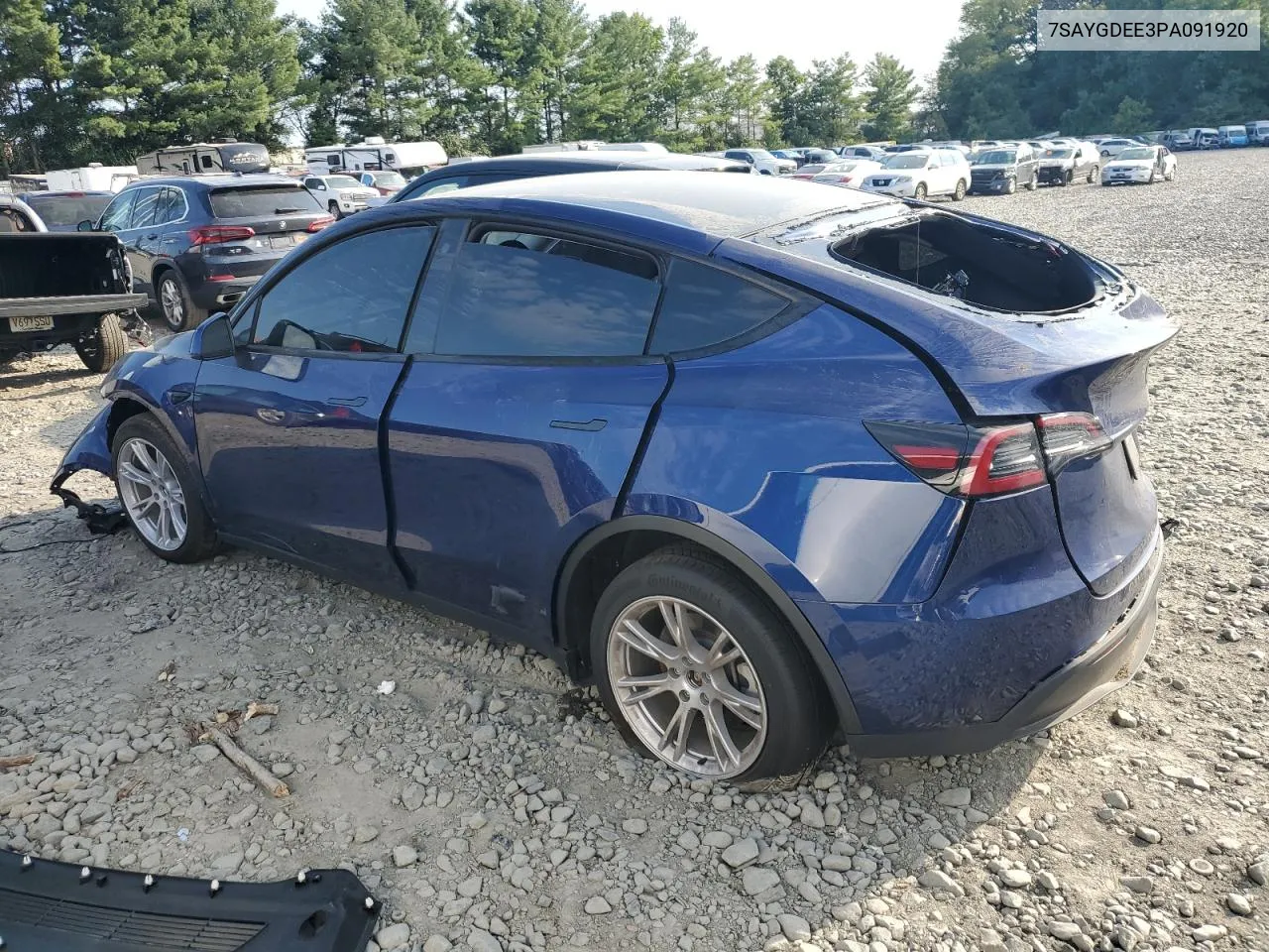 7SAYGDEE3PA091920 2023 Tesla Model Y