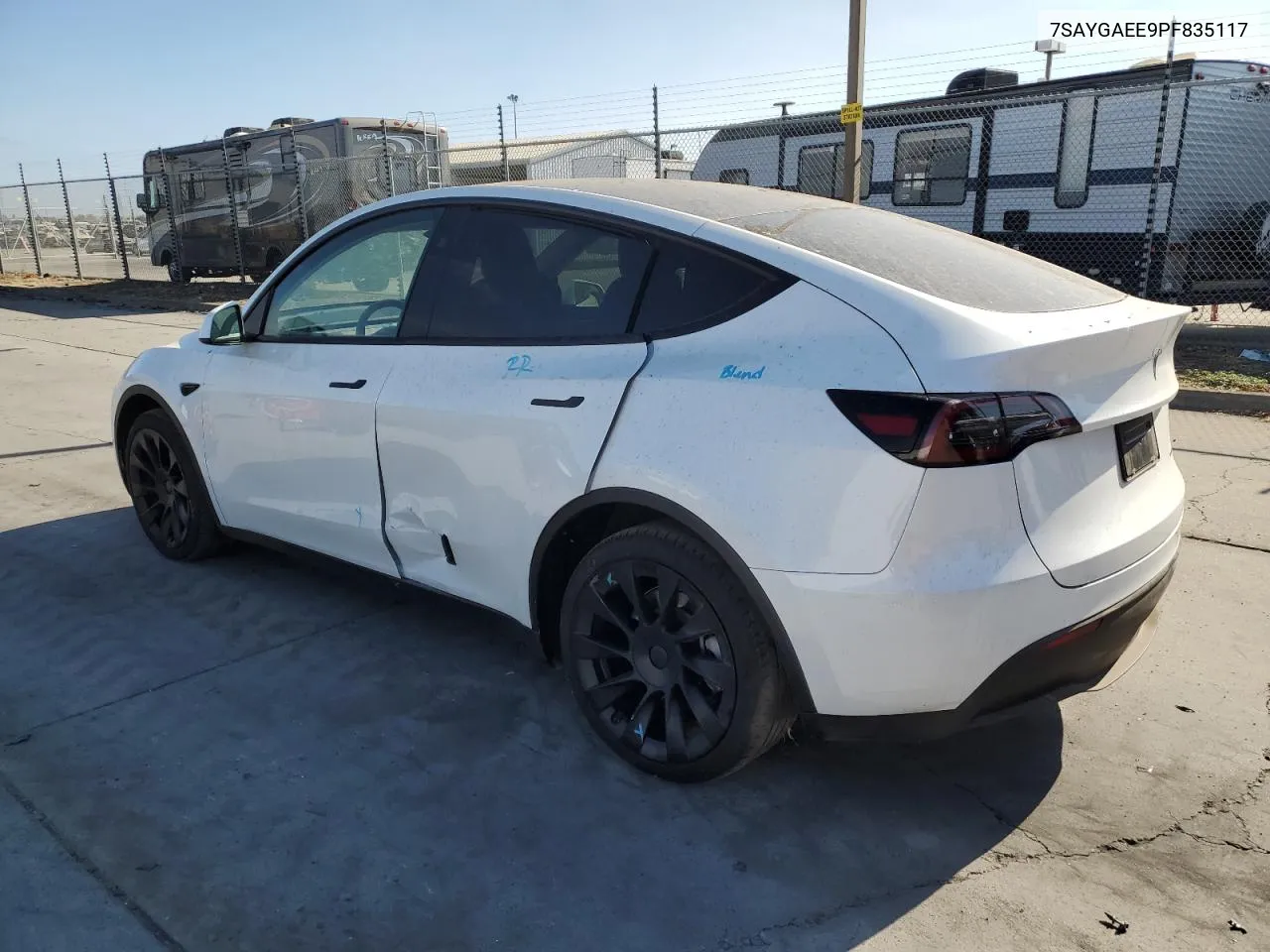 2023 Tesla Model Y VIN: 7SAYGAEE9PF835117 Lot: 68432334