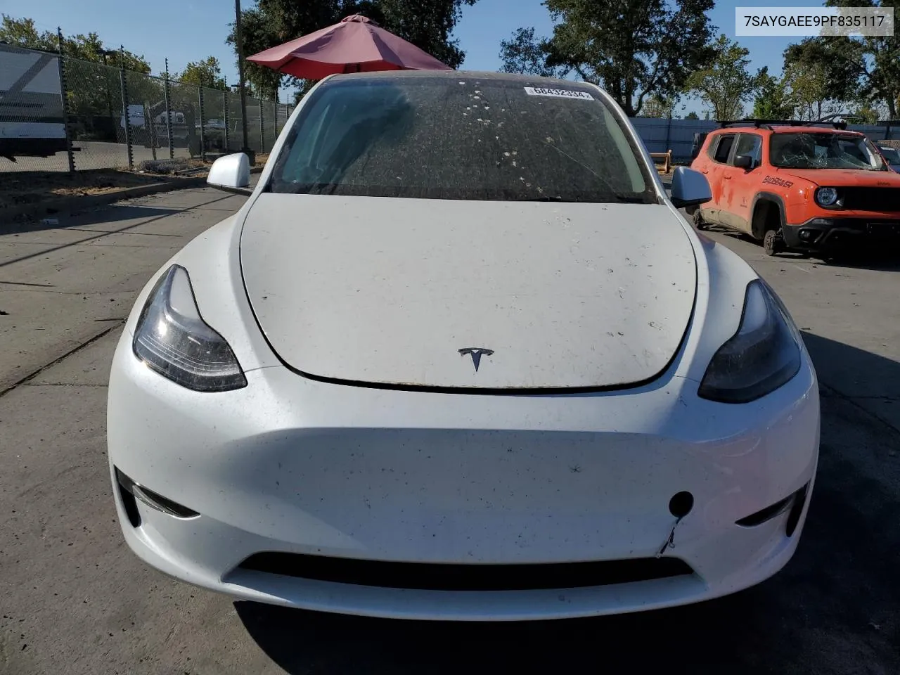 7SAYGAEE9PF835117 2023 Tesla Model Y