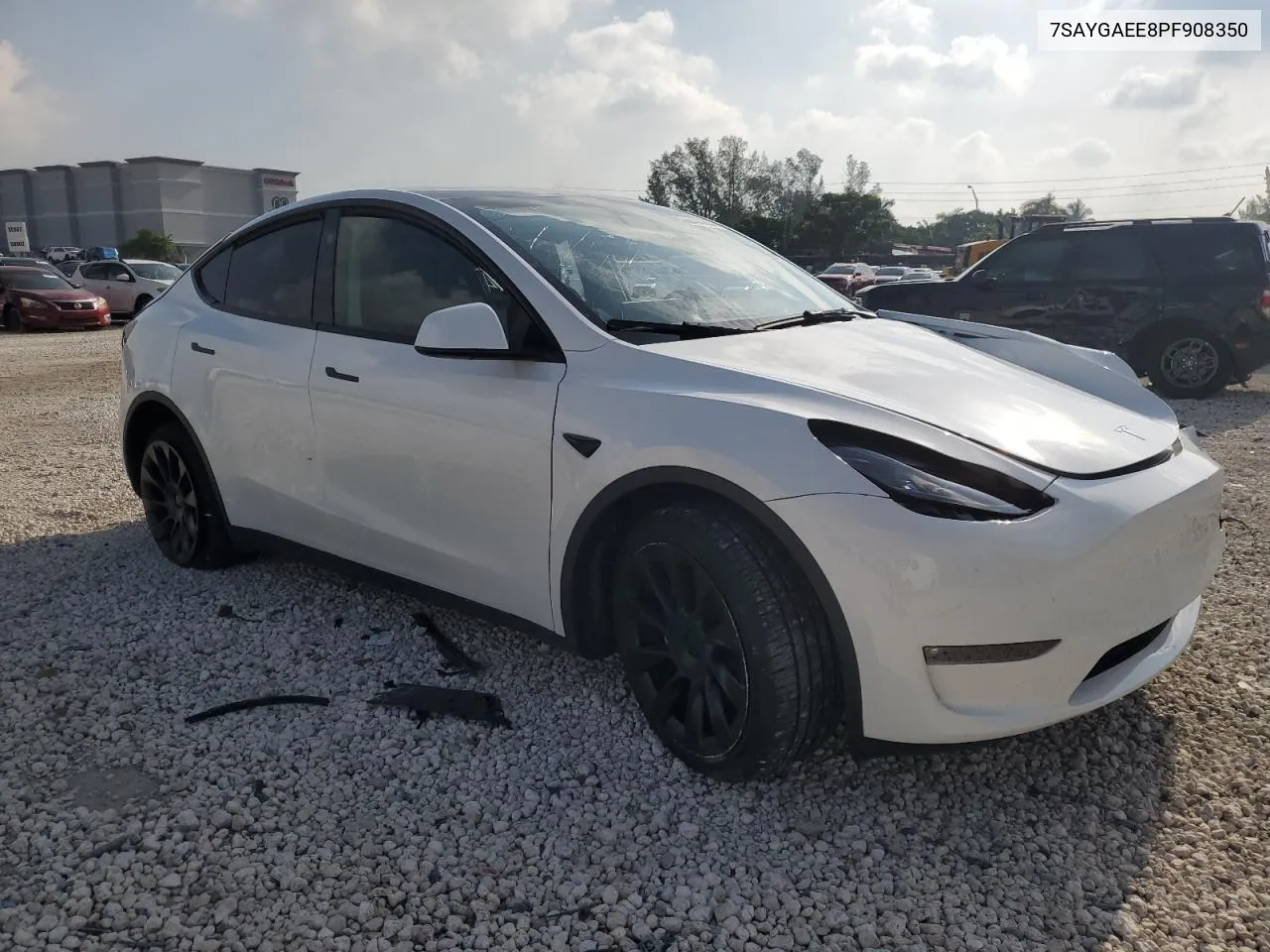 2023 Tesla Model Y VIN: 7SAYGAEE8PF908350 Lot: 68438364