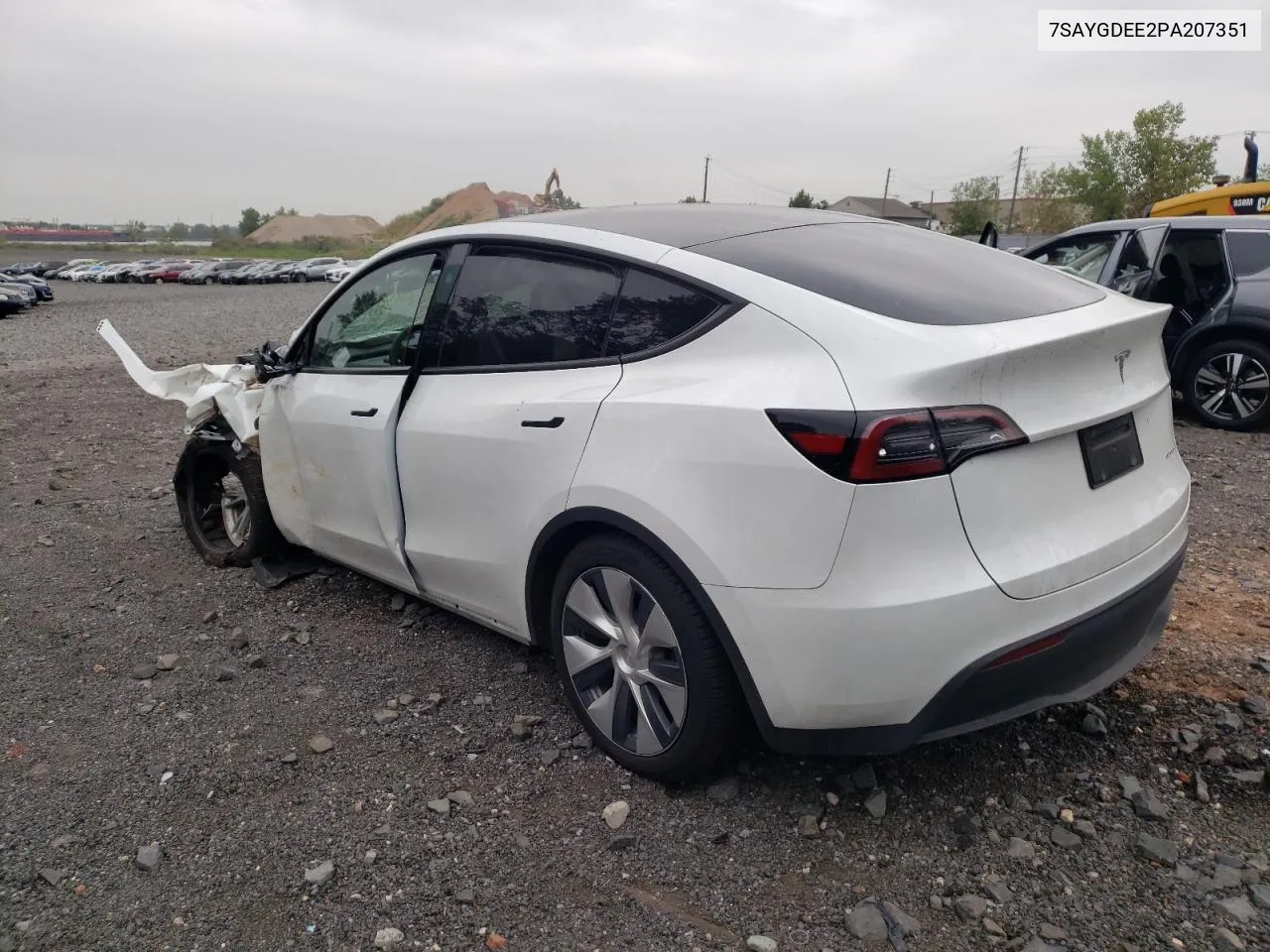 2023 Tesla Model Y VIN: 7SAYGDEE2PA207351 Lot: 68524364