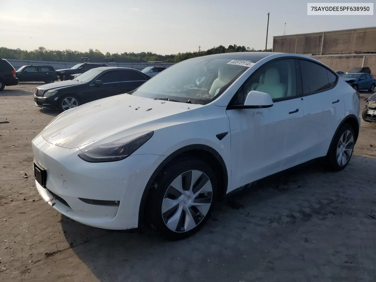 2023 Tesla Model Y VIN: 7SAYGDEE5PF638950 Lot: 68572114