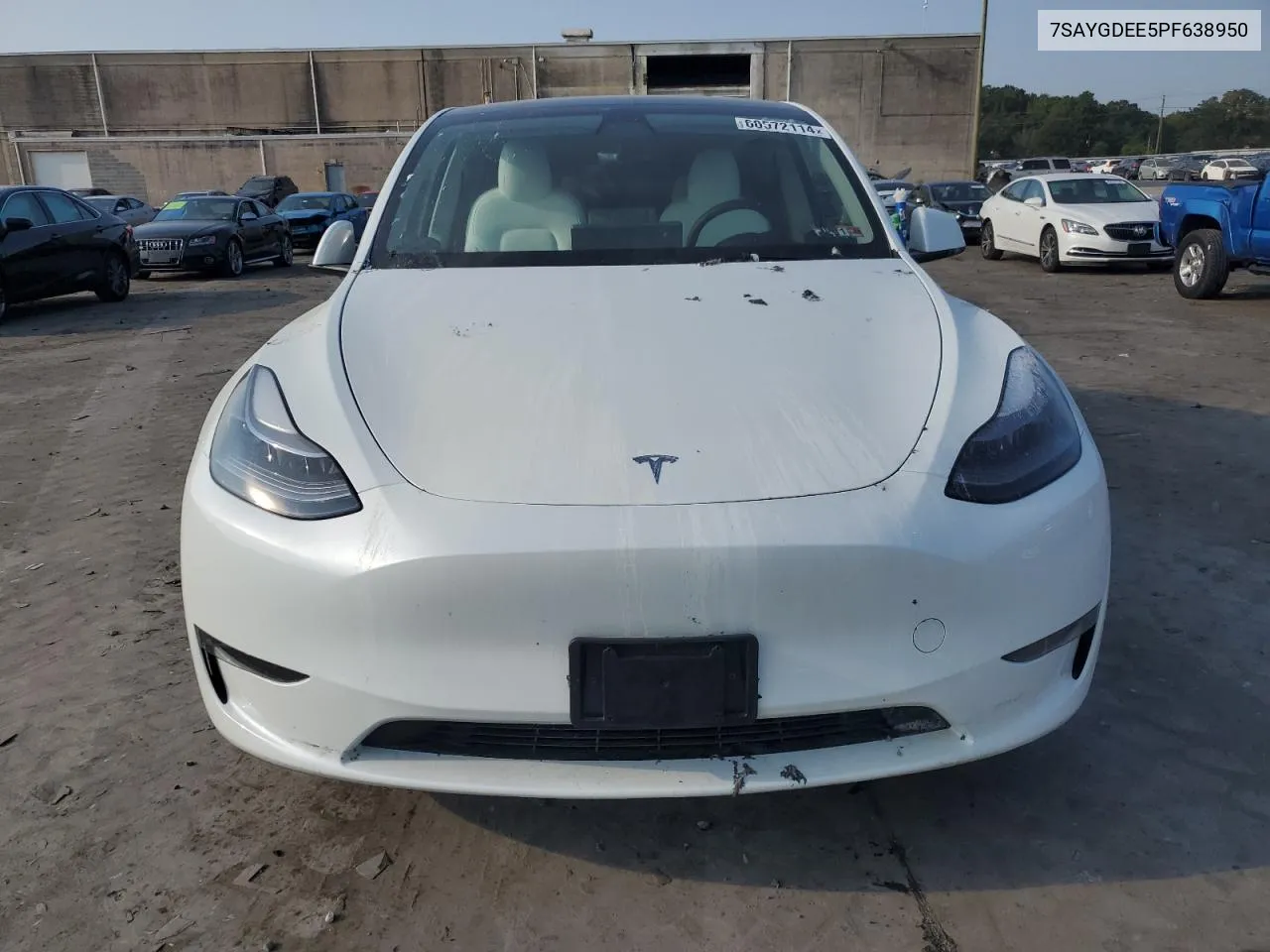 2023 Tesla Model Y VIN: 7SAYGDEE5PF638950 Lot: 68572114