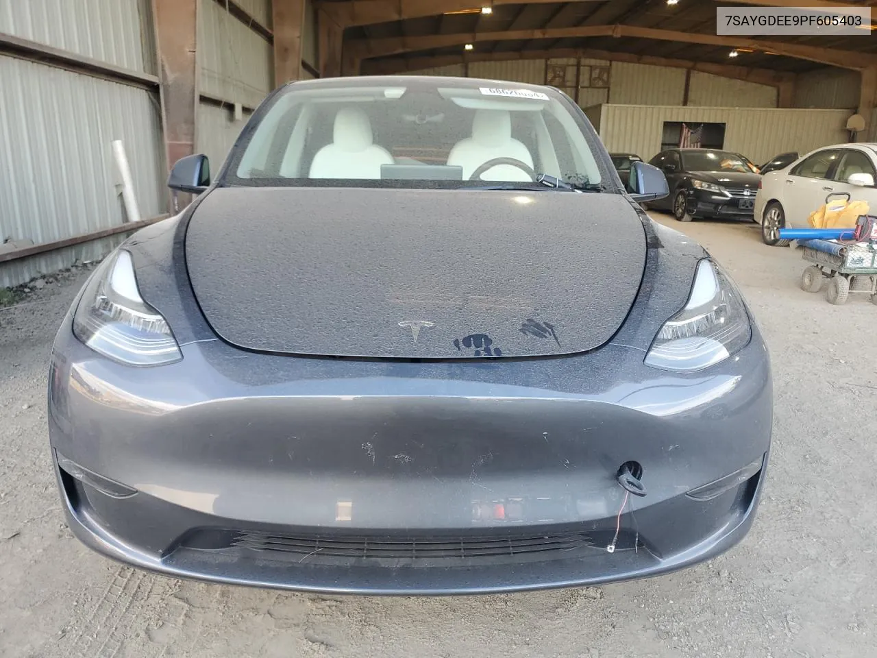 2023 Tesla Model Y VIN: 7SAYGDEE9PF605403 Lot: 68626084