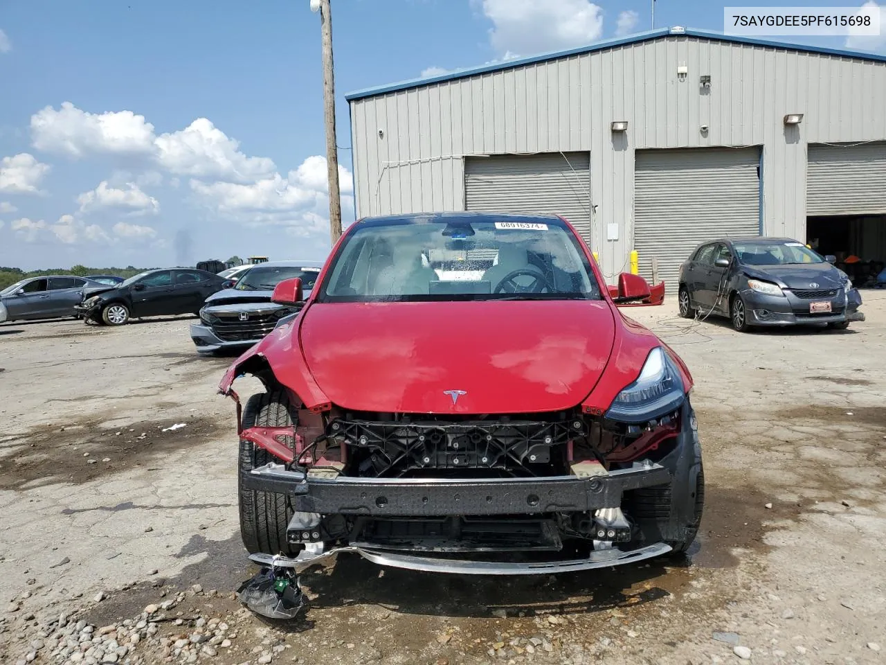 7SAYGDEE5PF615698 2023 Tesla Model Y