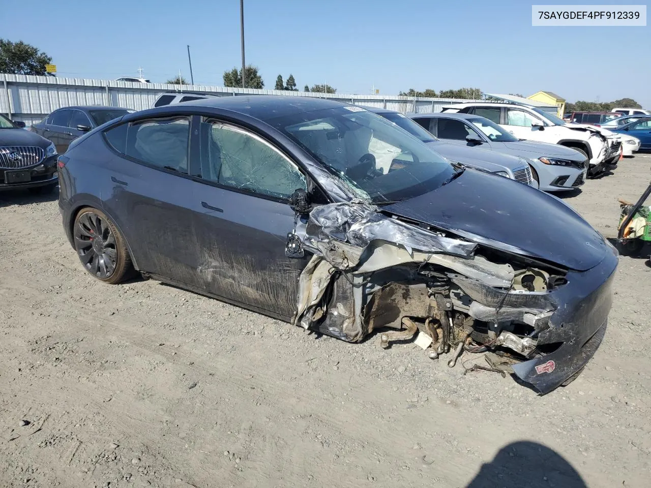 7SAYGDEF4PF912339 2023 Tesla Model Y