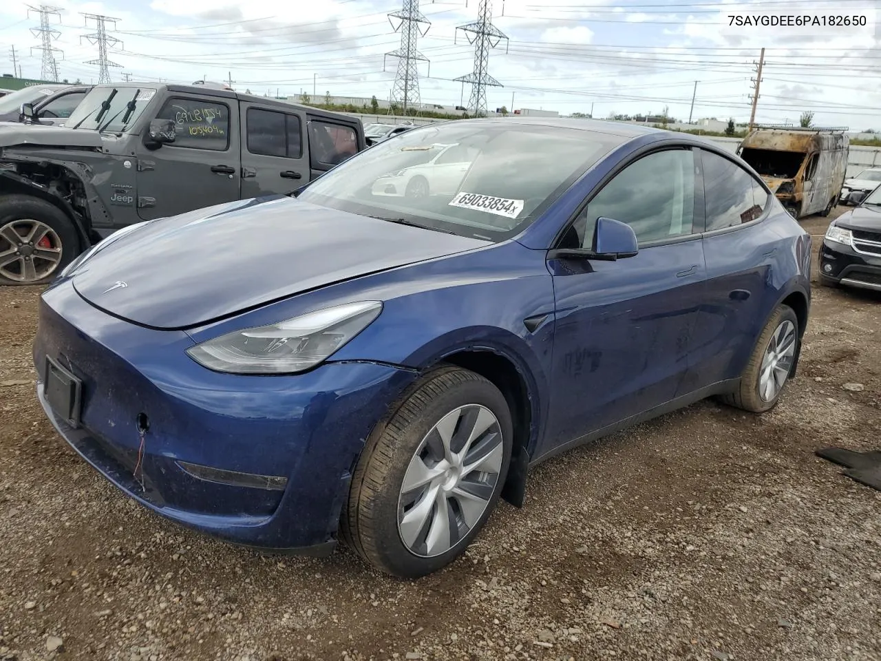 7SAYGDEE6PA182650 2023 Tesla Model Y