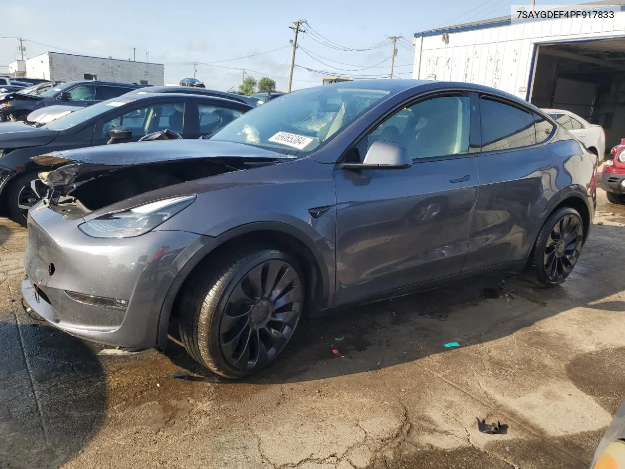 7SAYGDEF4PF917833 2023 Tesla Model Y