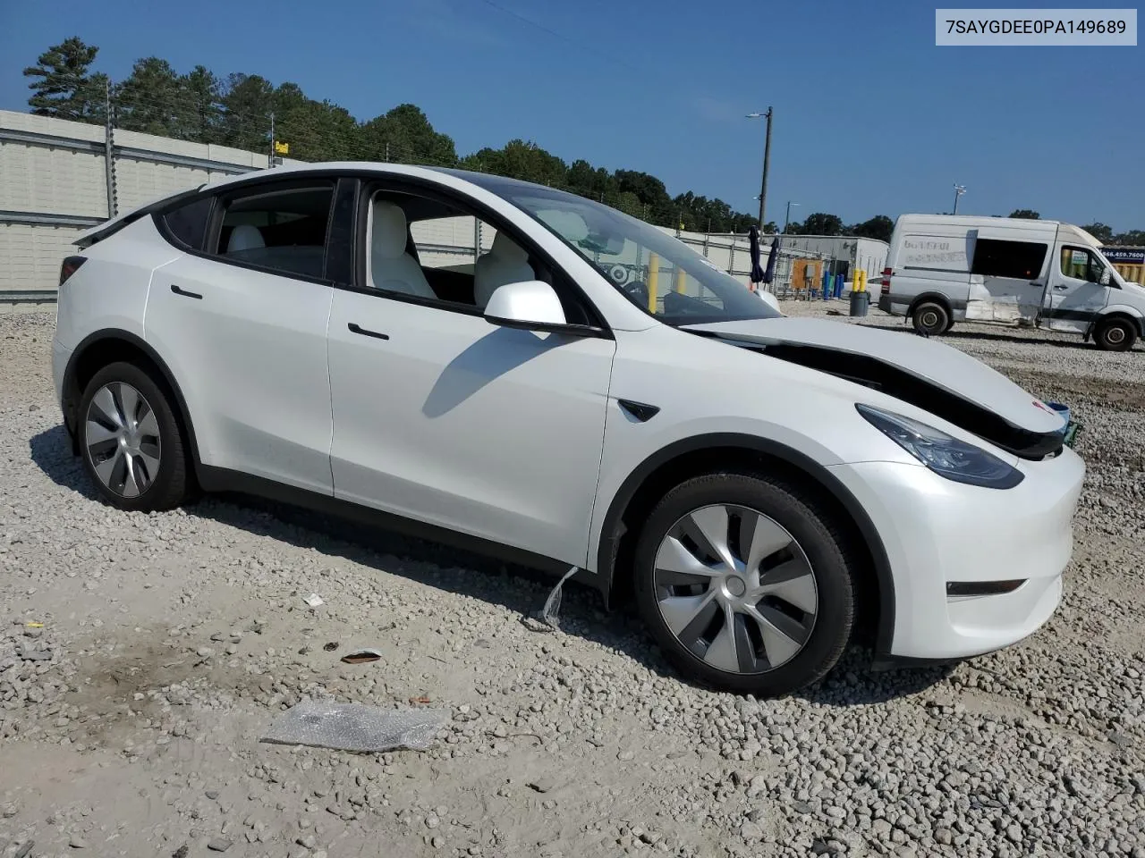 2023 Tesla Model Y VIN: 7SAYGDEE0PA149689 Lot: 69276464