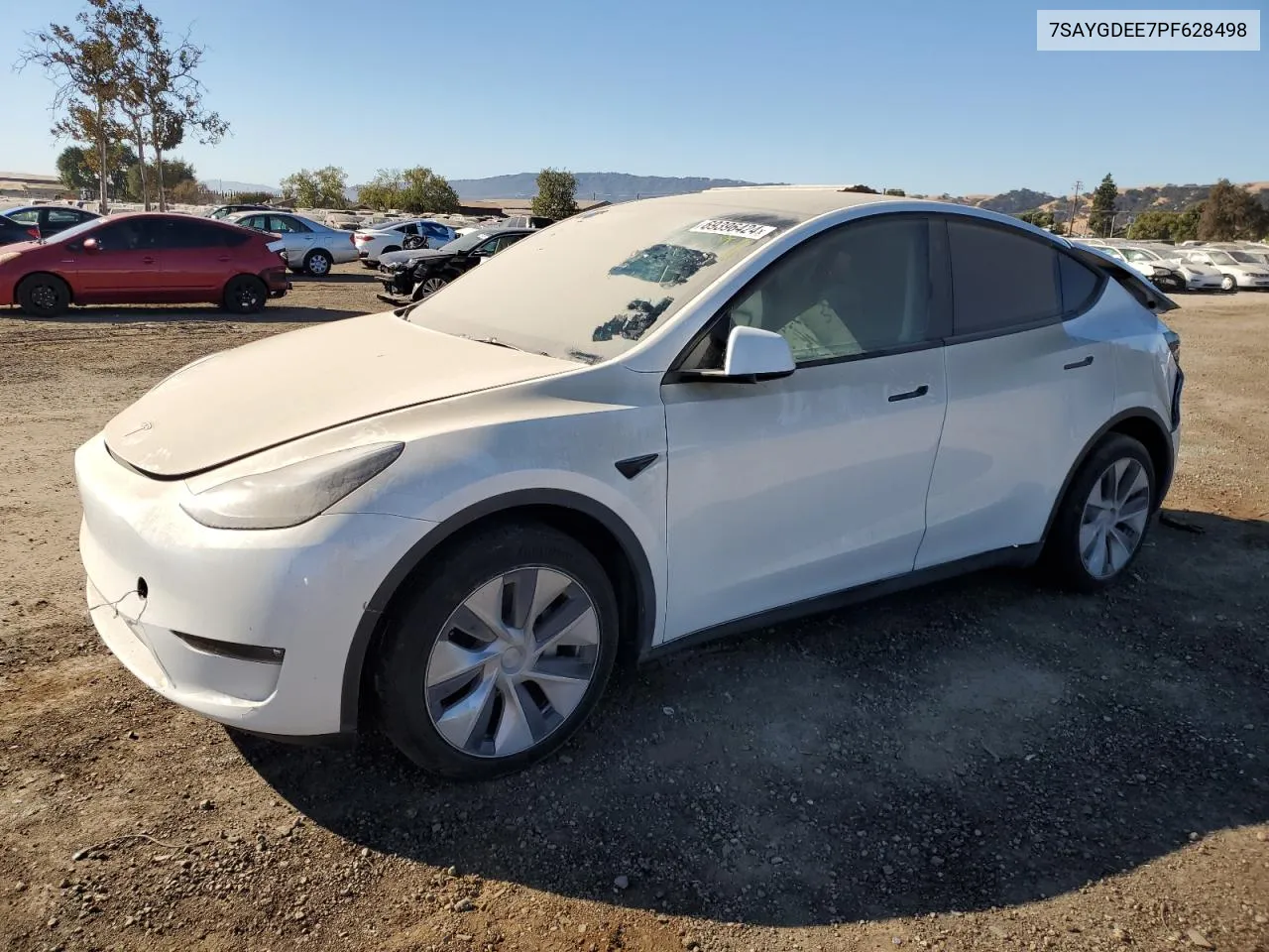 2023 Tesla Model Y VIN: 7SAYGDEE7PF628498 Lot: 69396424