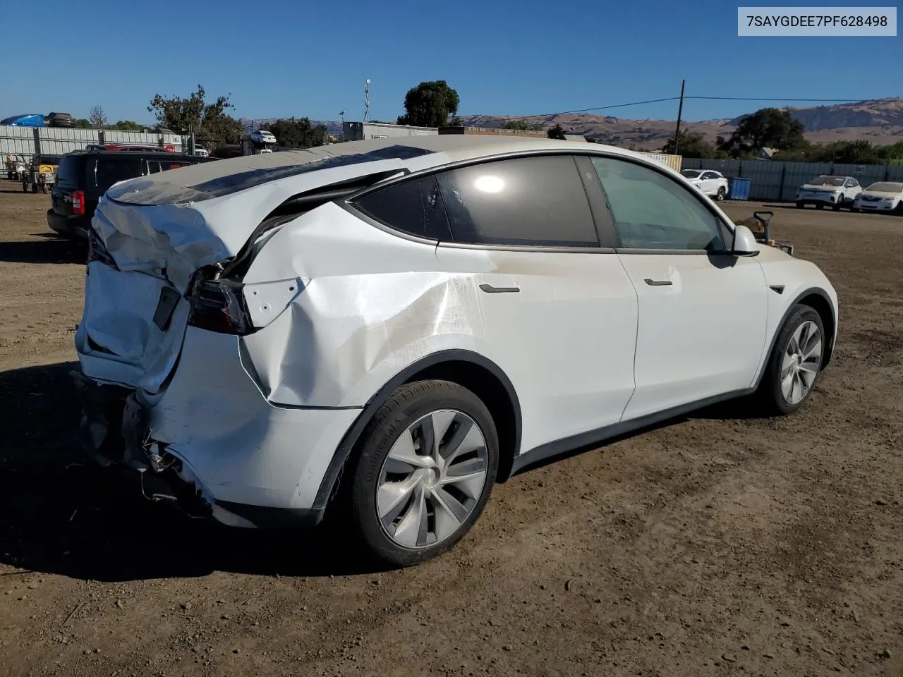 2023 Tesla Model Y VIN: 7SAYGDEE7PF628498 Lot: 69396424