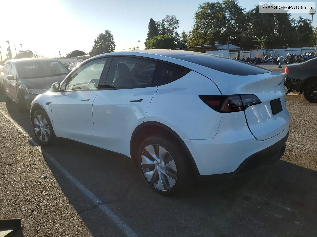 2023 Tesla Model Y VIN: 7SAYGDEE6PA156615 Lot: 69411224