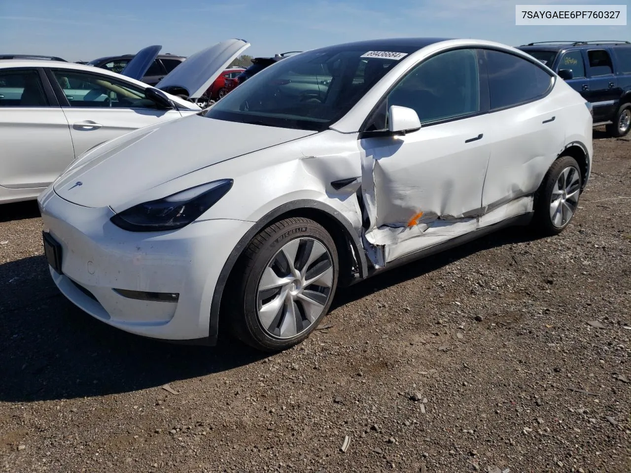 7SAYGAEE6PF760327 2023 Tesla Model Y