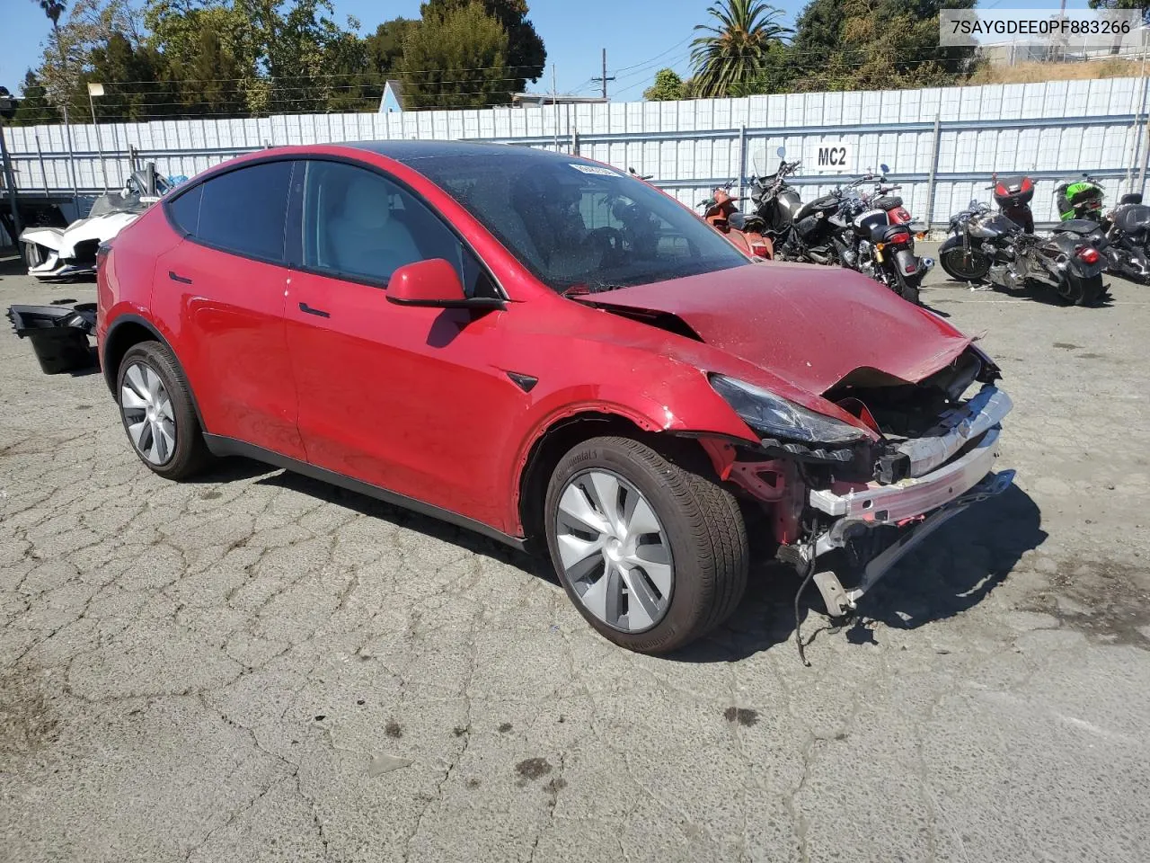 7SAYGDEE0PF883266 2023 Tesla Model Y