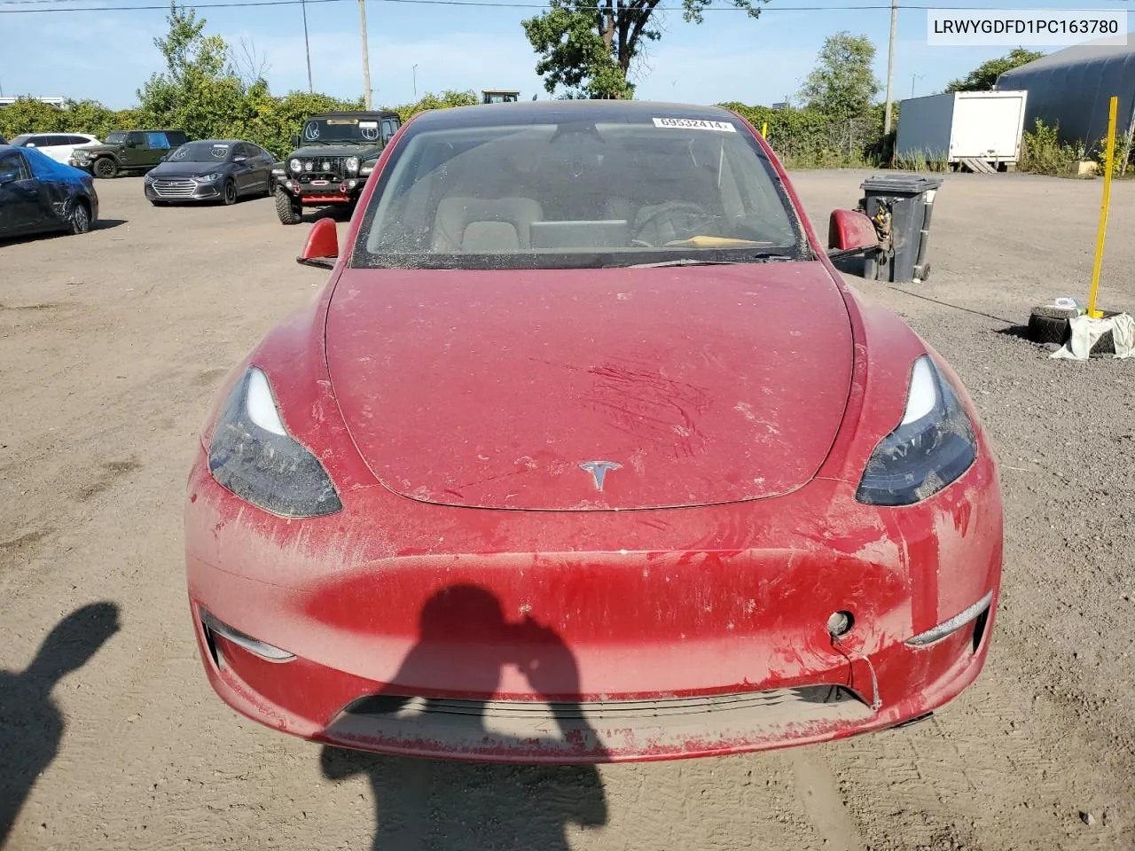 LRWYGDFD1PC163780 2023 Tesla Model Y