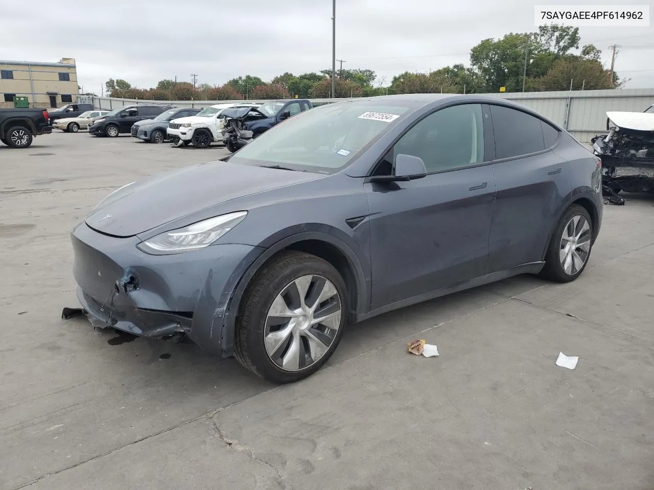 2023 Tesla Model Y VIN: 7SAYGAEE4PF614962 Lot: 69672554