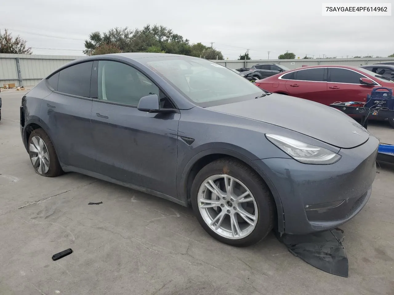 2023 Tesla Model Y VIN: 7SAYGAEE4PF614962 Lot: 69672554