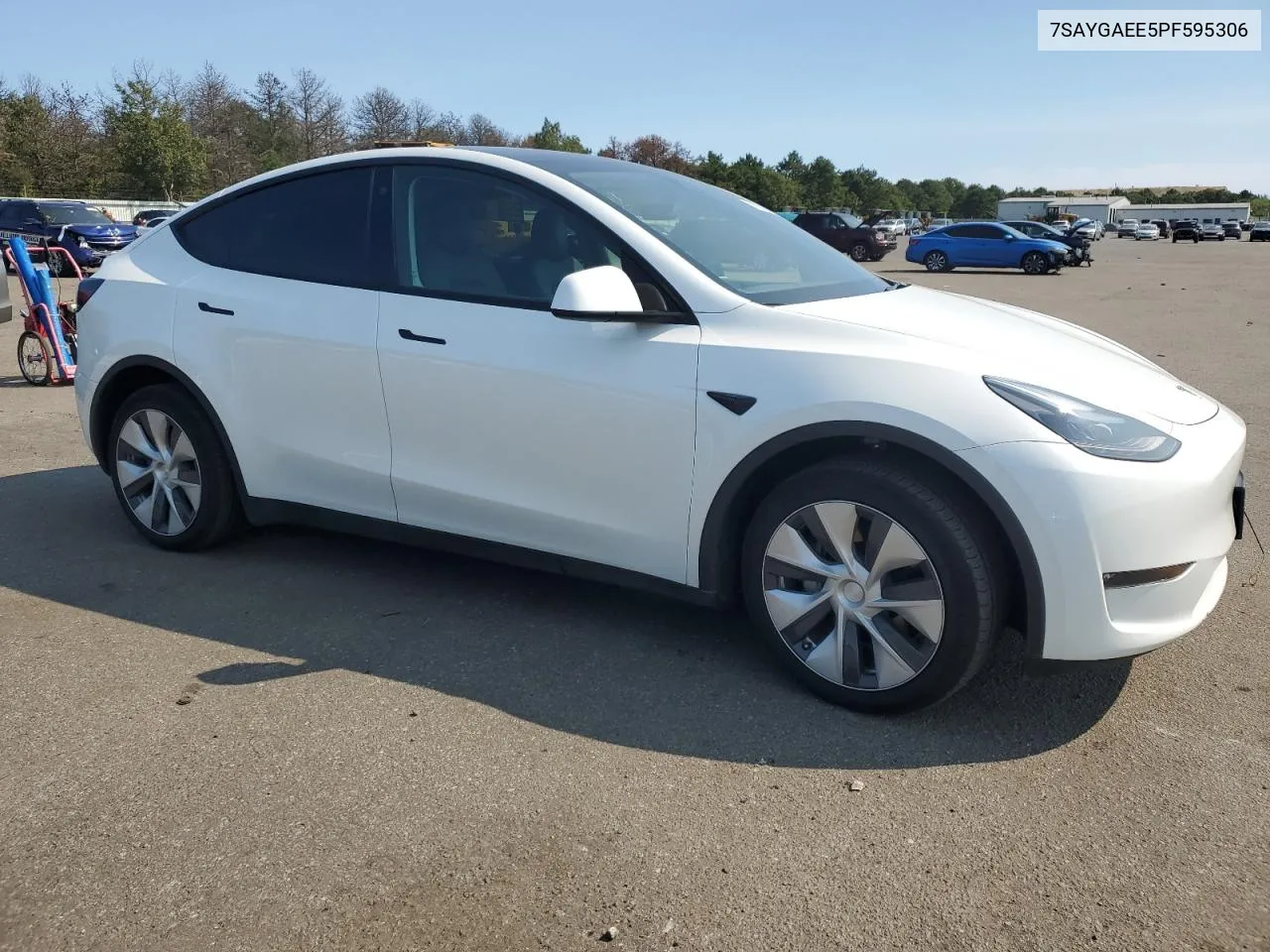 2023 Tesla Model Y VIN: 7SAYGAEE5PF595306 Lot: 69769184