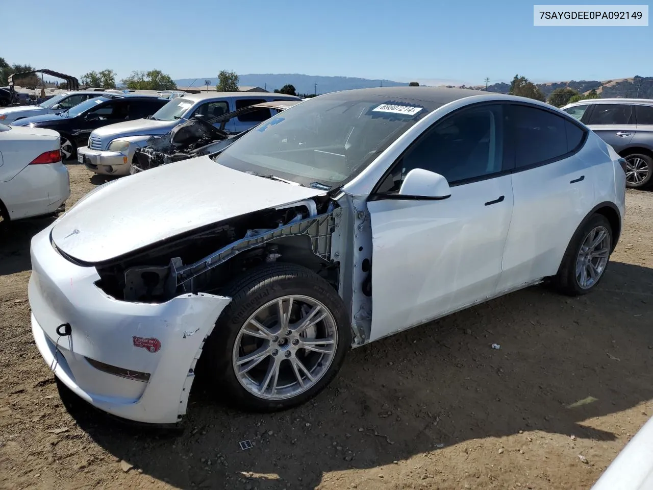 7SAYGDEE0PA092149 2023 Tesla Model Y