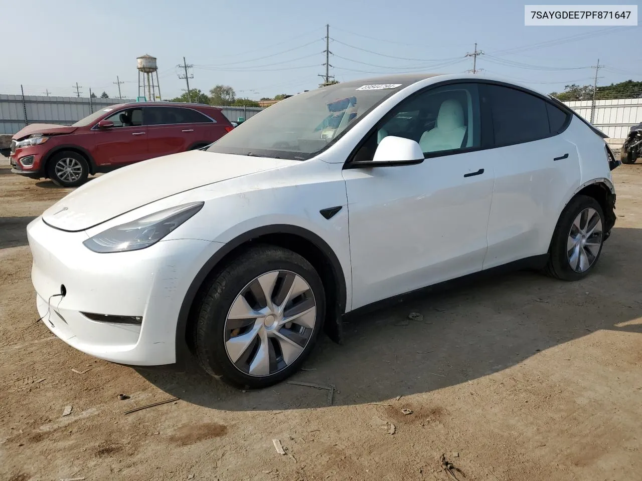 2023 Tesla Model Y VIN: 7SAYGDEE7PF871647 Lot: 69844794