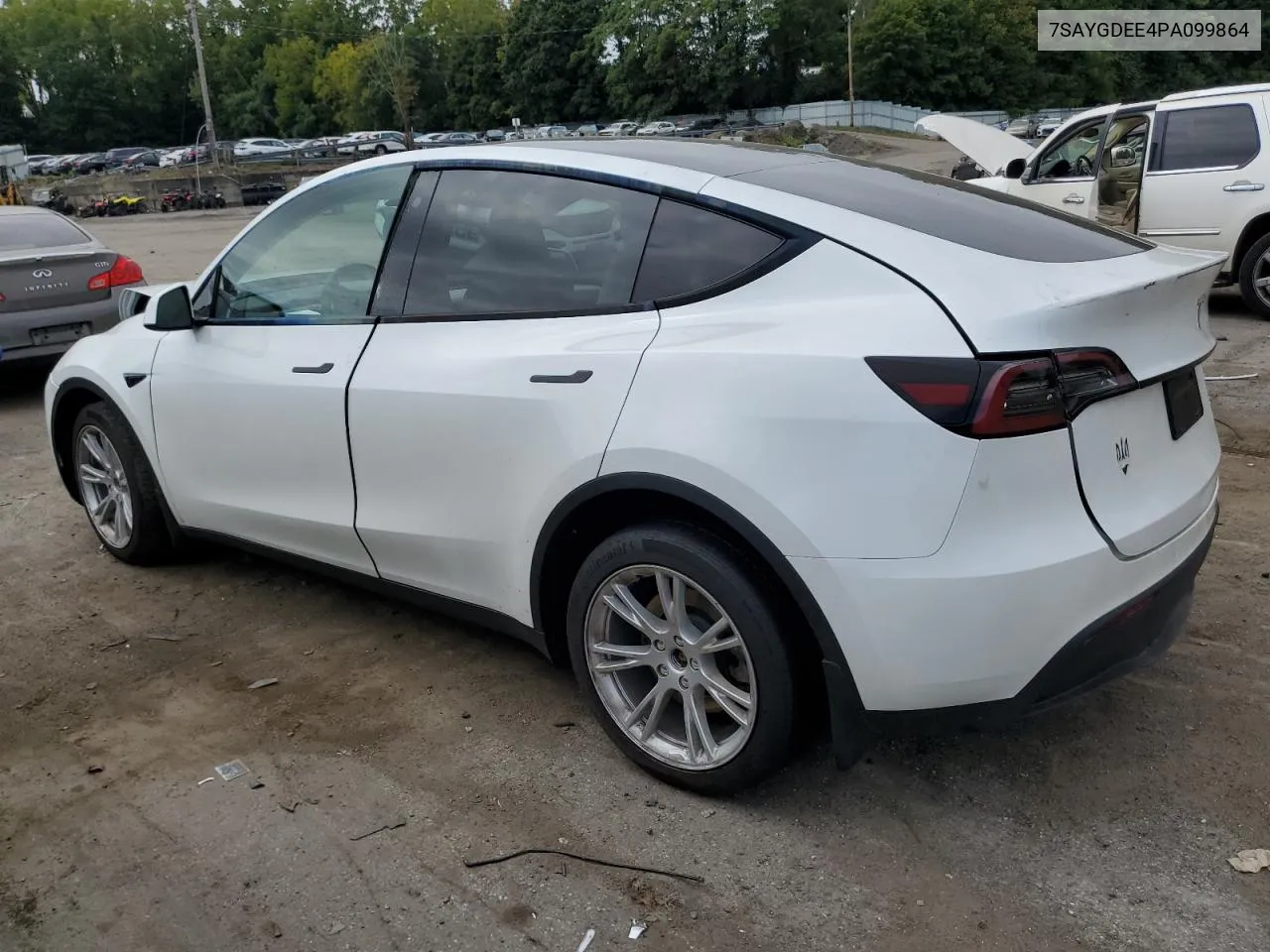 2023 Tesla Model Y VIN: 7SAYGDEE4PA099864 Lot: 69847314