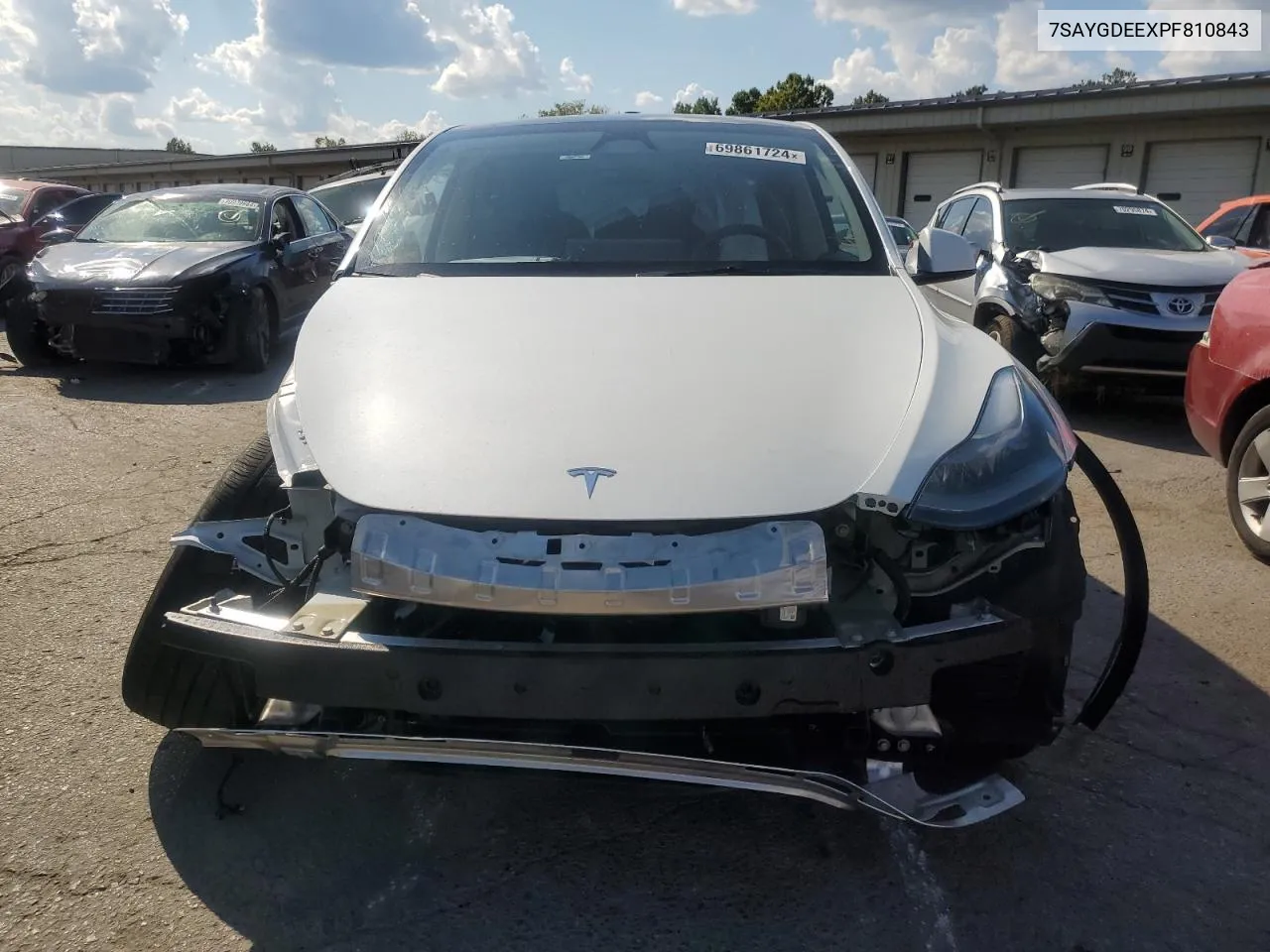 7SAYGDEEXPF810843 2023 Tesla Model Y