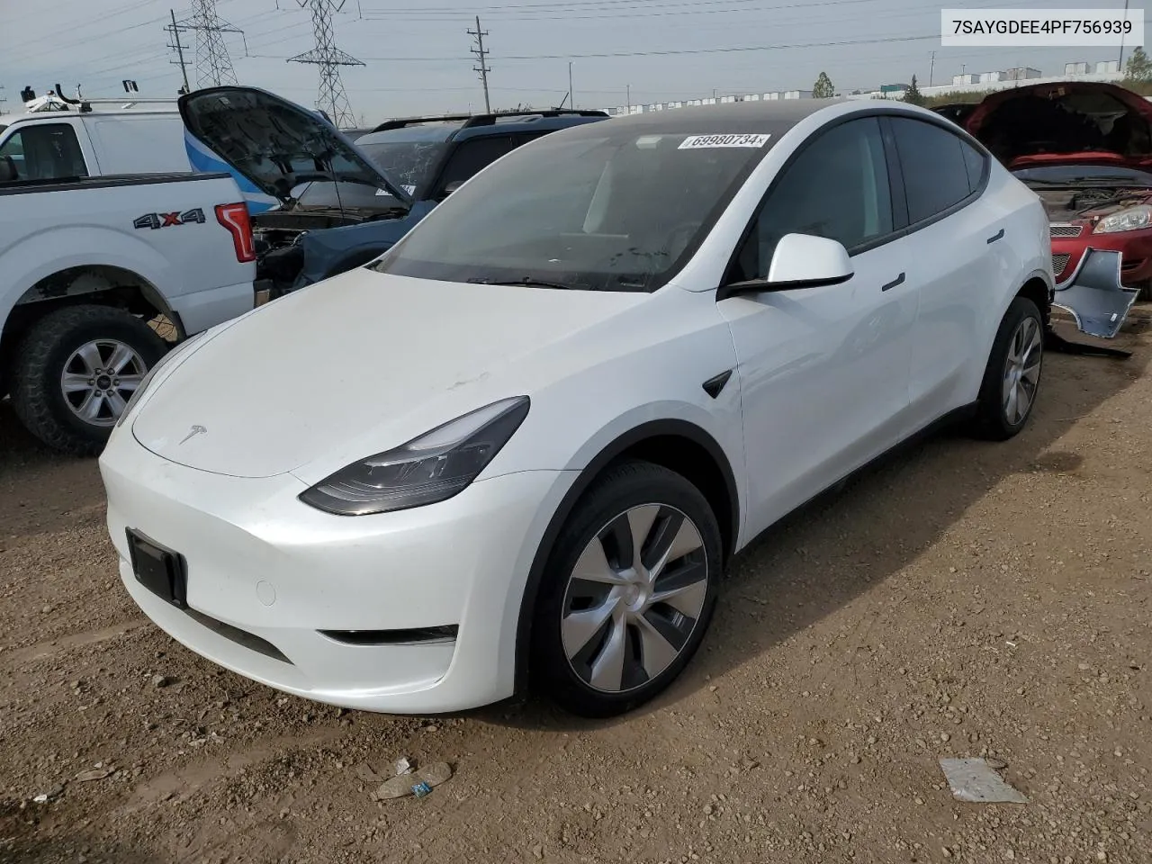 7SAYGDEE4PF756939 2023 Tesla Model Y