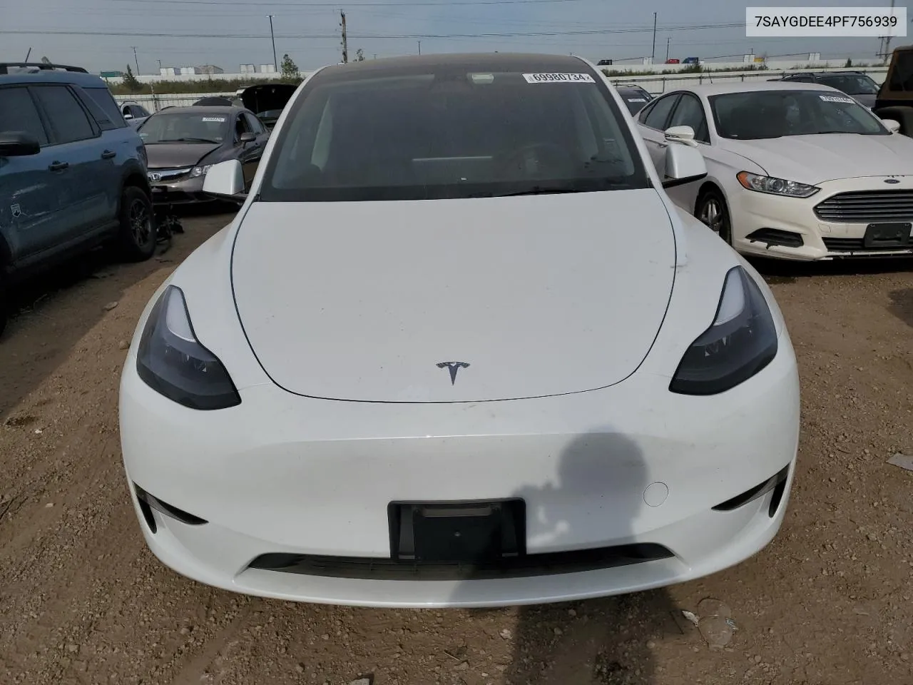 7SAYGDEE4PF756939 2023 Tesla Model Y