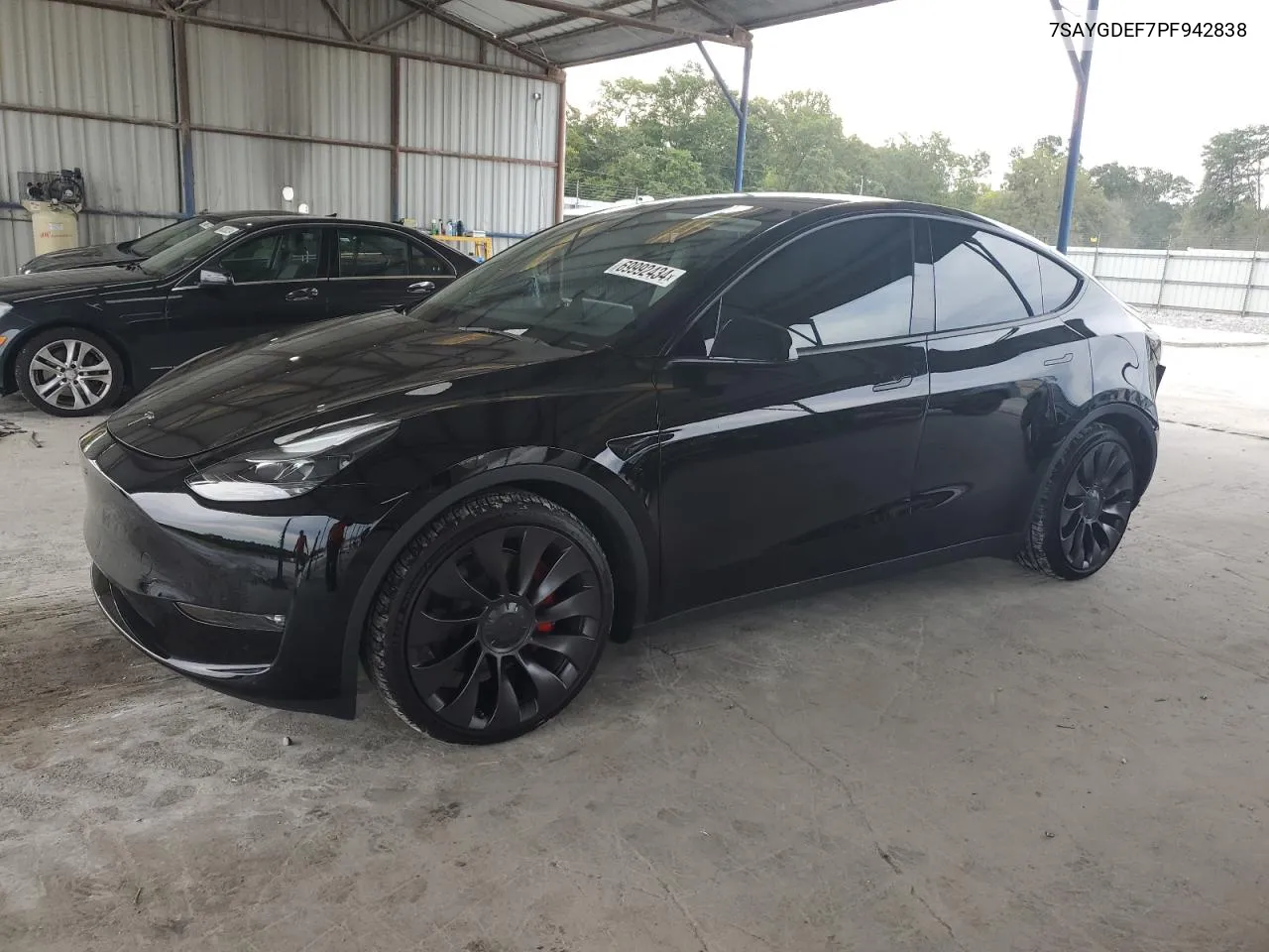 7SAYGDEF7PF942838 2023 Tesla Model Y