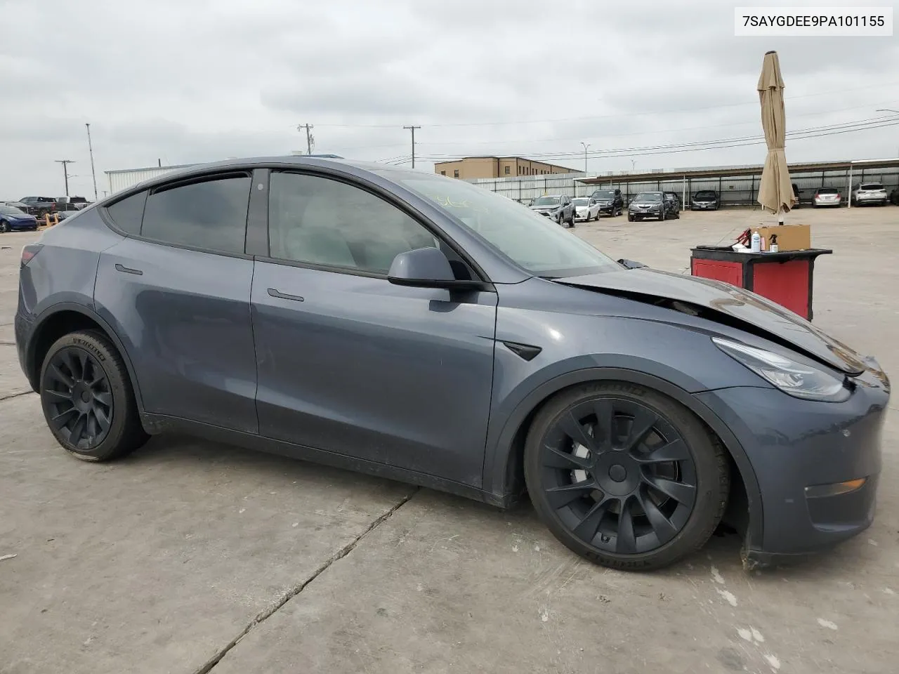 2023 Tesla Model Y VIN: 7SAYGDEE9PA101155 Lot: 70265174