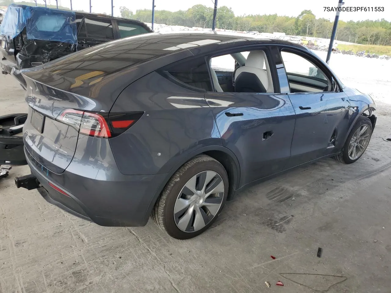 2023 Tesla Model Y VIN: 7SAYGDEE3PF611553 Lot: 70347044