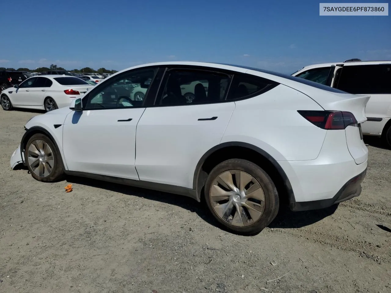 2023 Tesla Model Y VIN: 7SAYGDEE6PF873860 Lot: 70608954