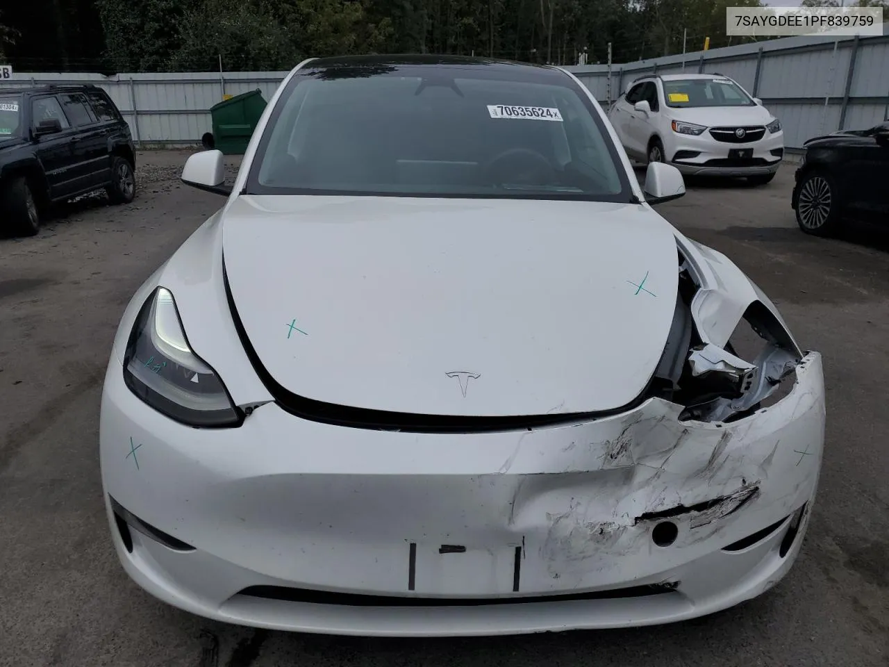 7SAYGDEE1PF839759 2023 Tesla Model Y