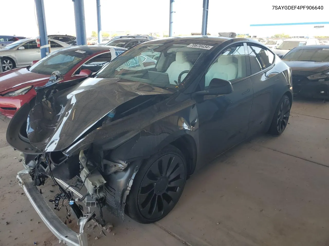 7SAYGDEF4PF906640 2023 Tesla Model Y