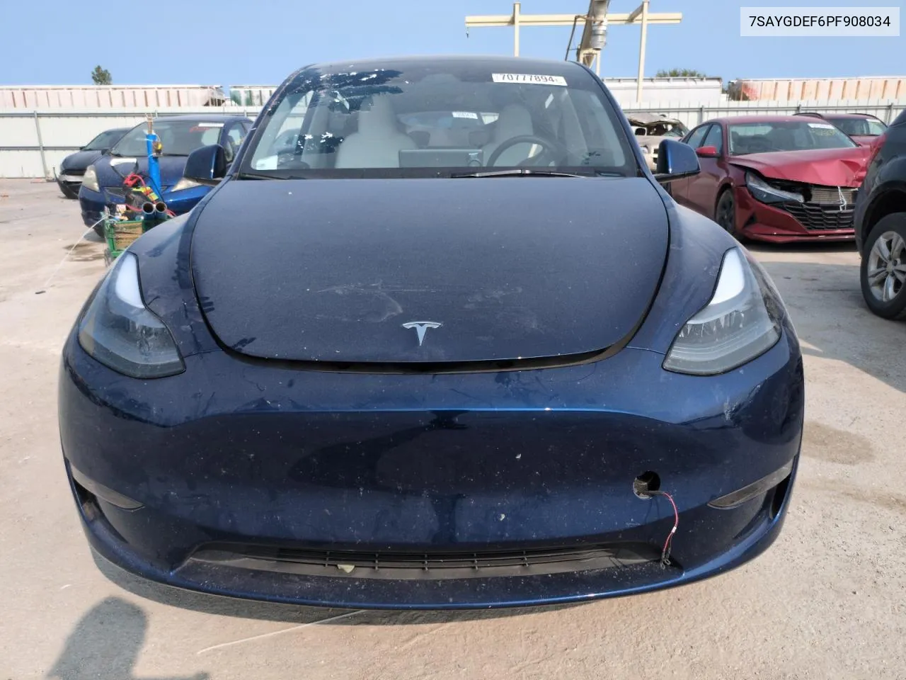 7SAYGDEF6PF908034 2023 Tesla Model Y